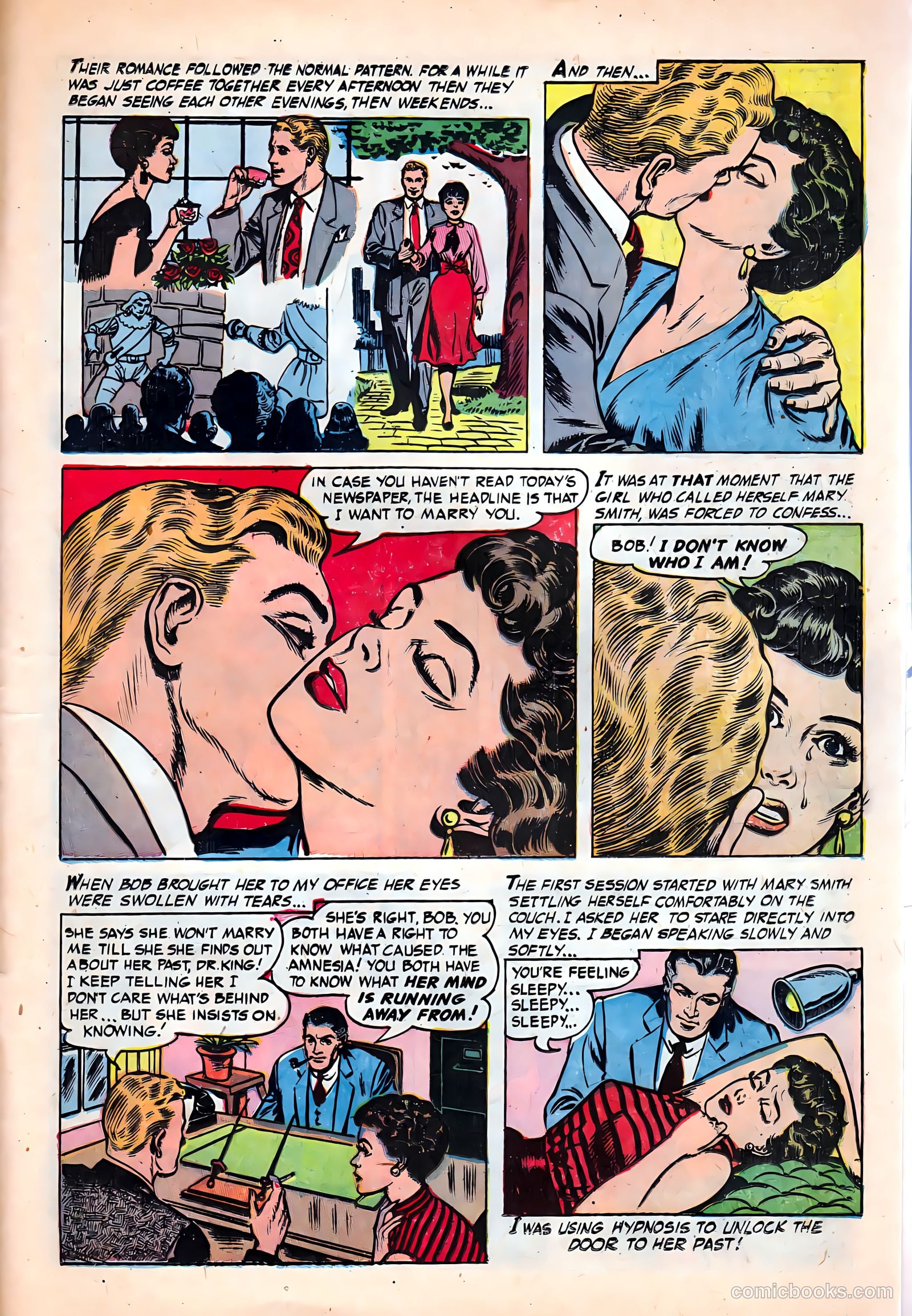 Dr. Anthony King, Love Doctor #4 (1954) — page 21 of 37