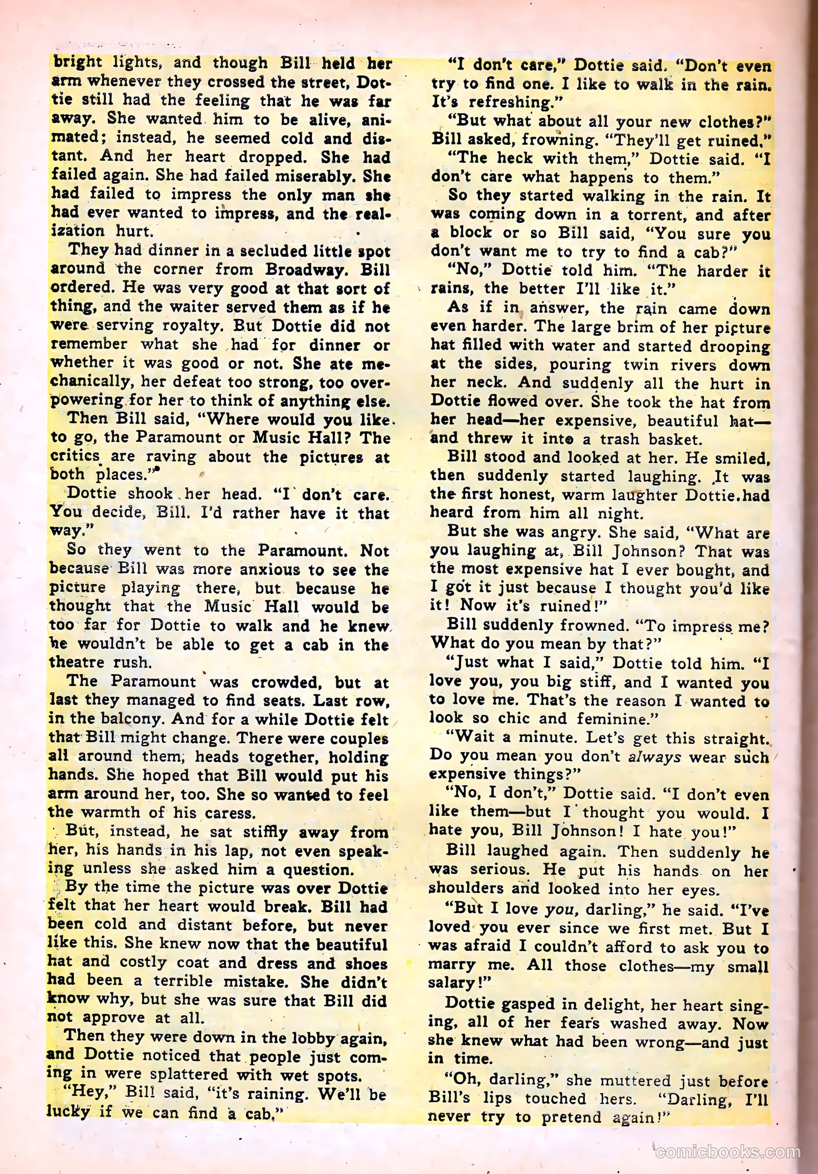 Dr. Anthony King, Love Doctor #4 (1954) — page 28 of 37