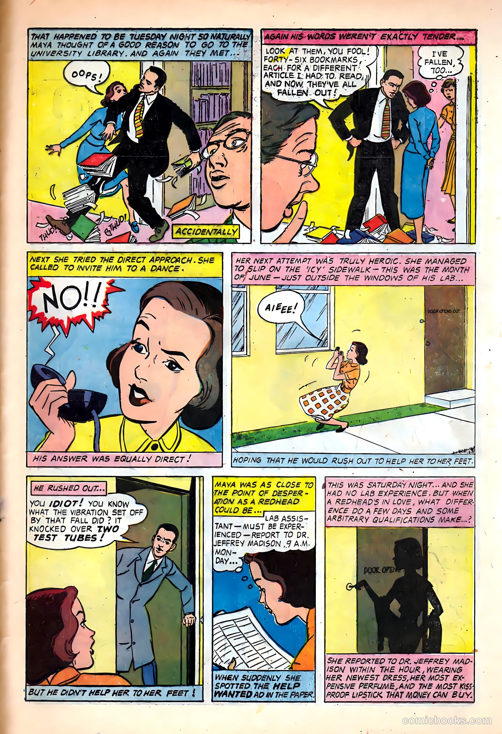 Dr. Anthony King, Love Doctor #4 (1954) — page 31 of 37