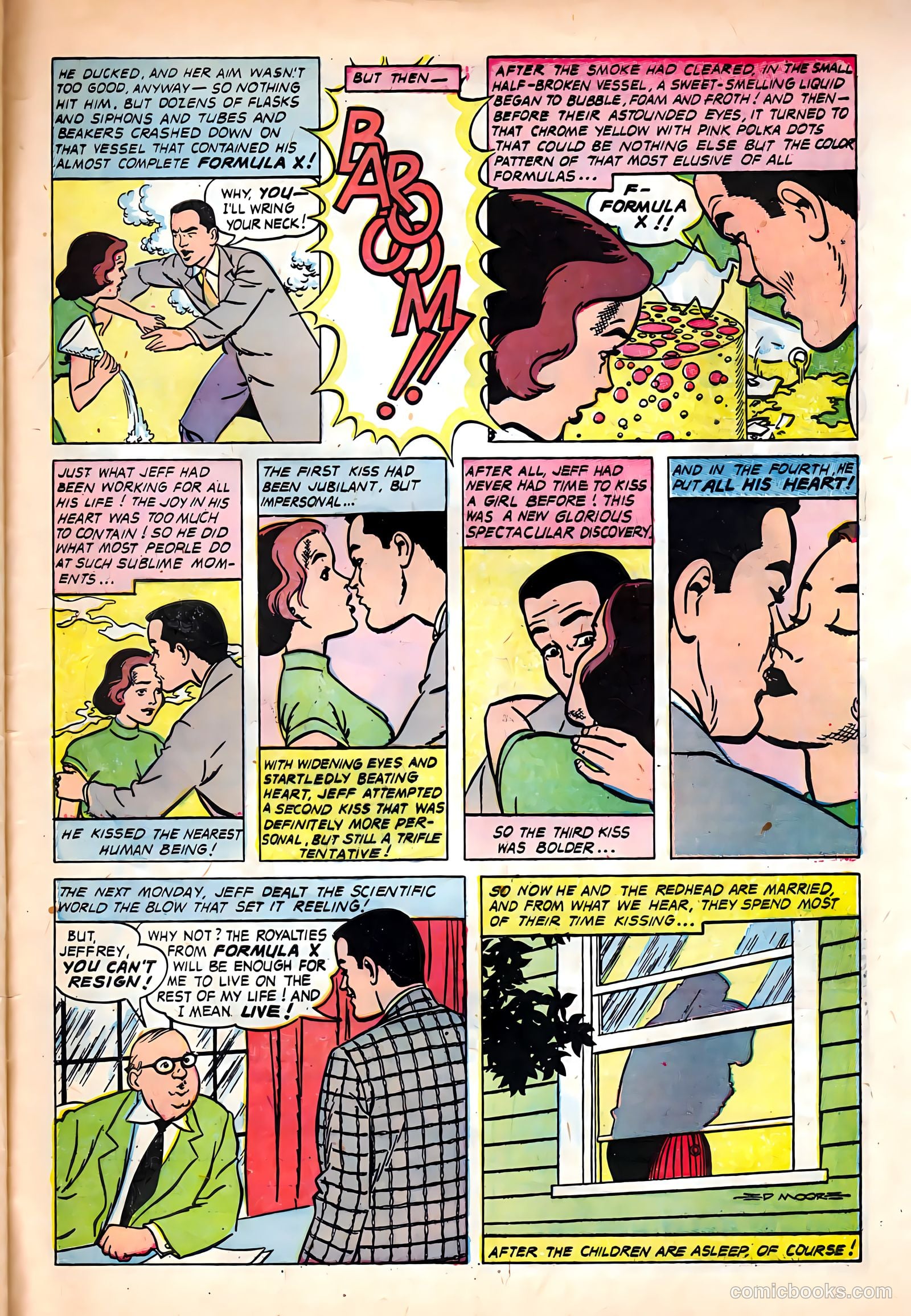 Dr. Anthony King, Love Doctor #4 (1954) — page 33 of 37
