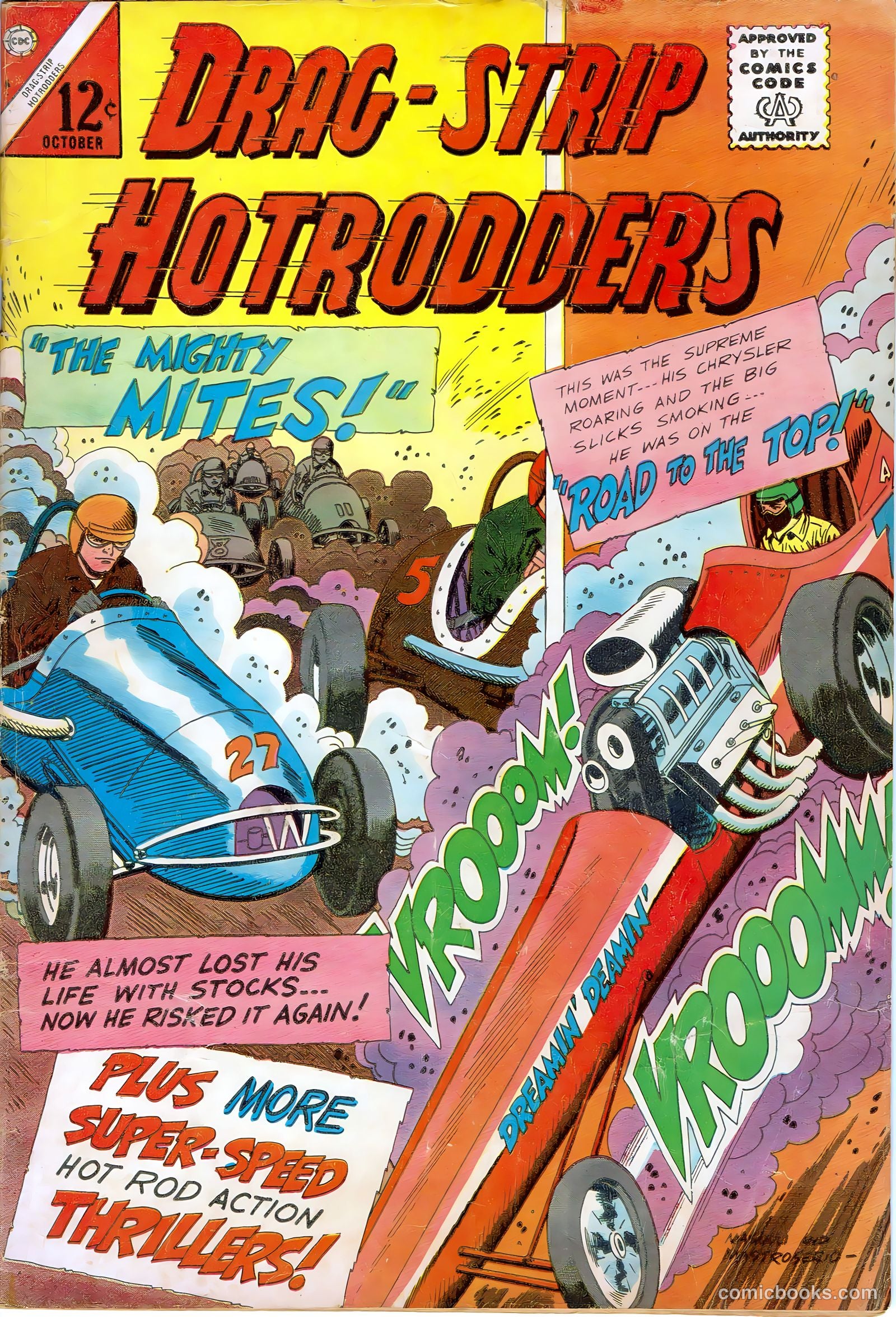 Dragstrip Hotrodders [Drag-Strip Hotrodders] #6 cover