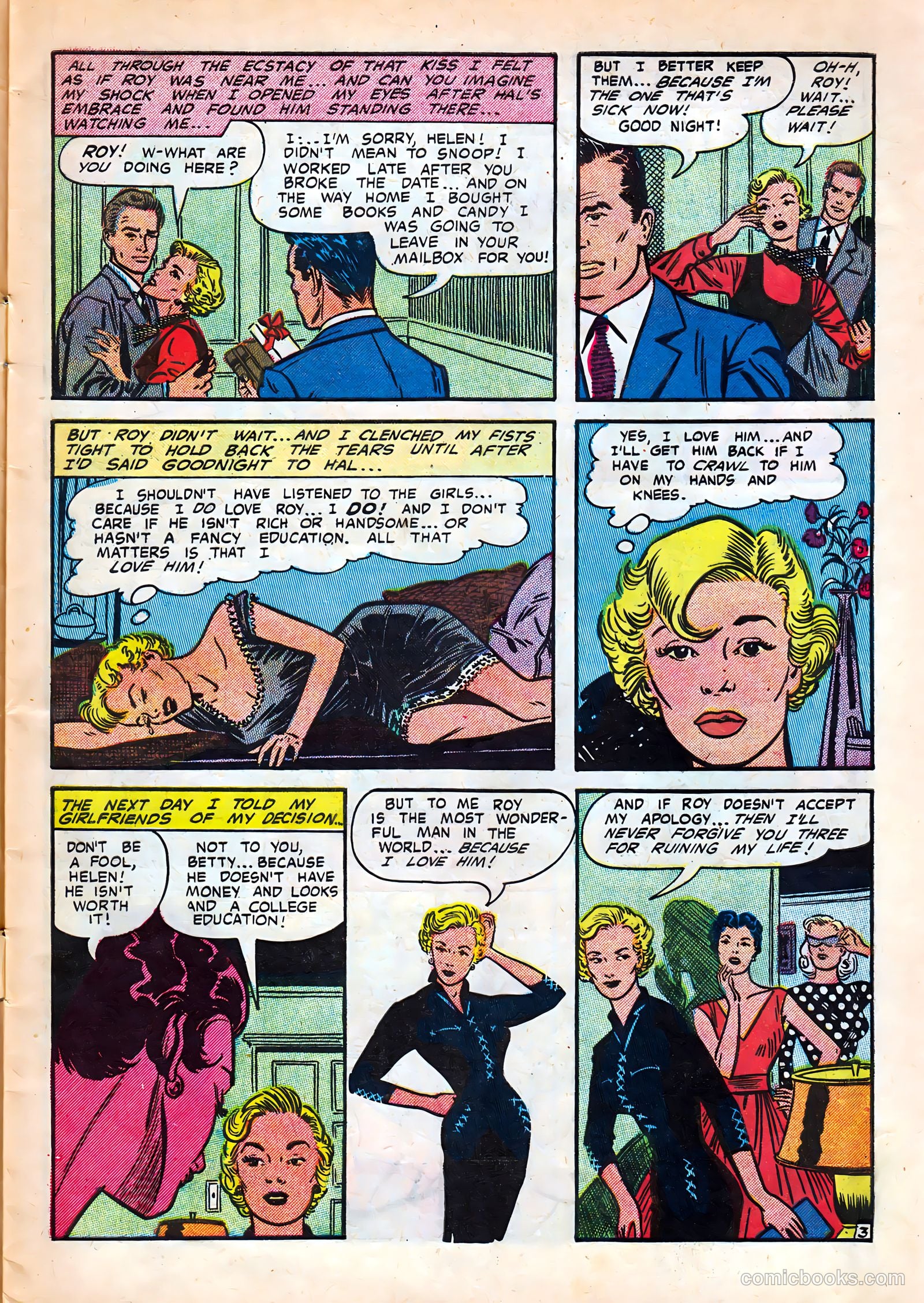 Dream of Love #1 (1958) — page 5 of 36