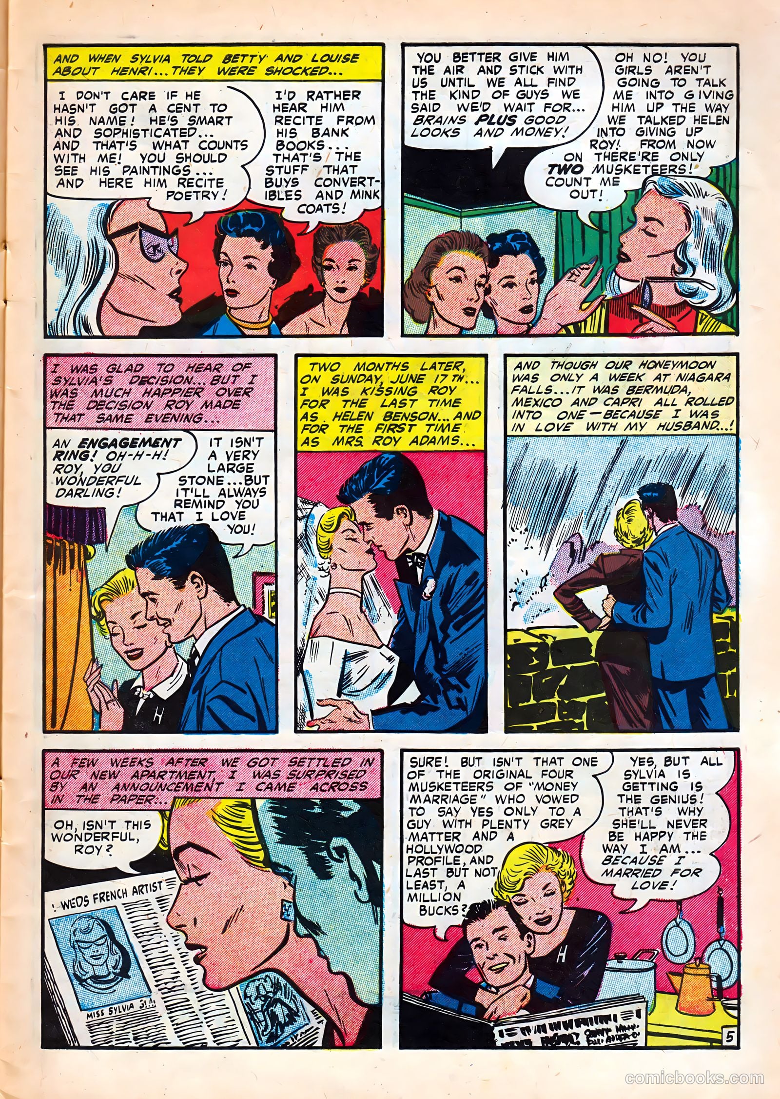 Dream of Love #1 (1958) — page 7 of 36