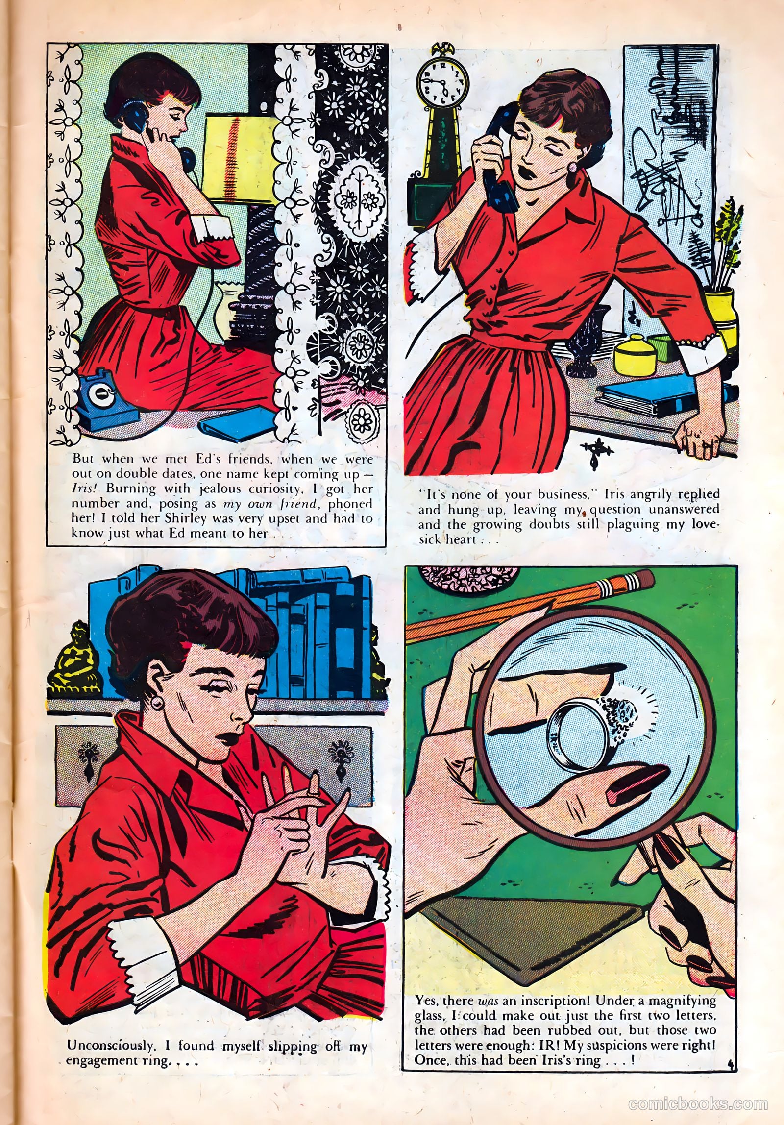 Dream of Love #1 (1958) — page 31 of 36