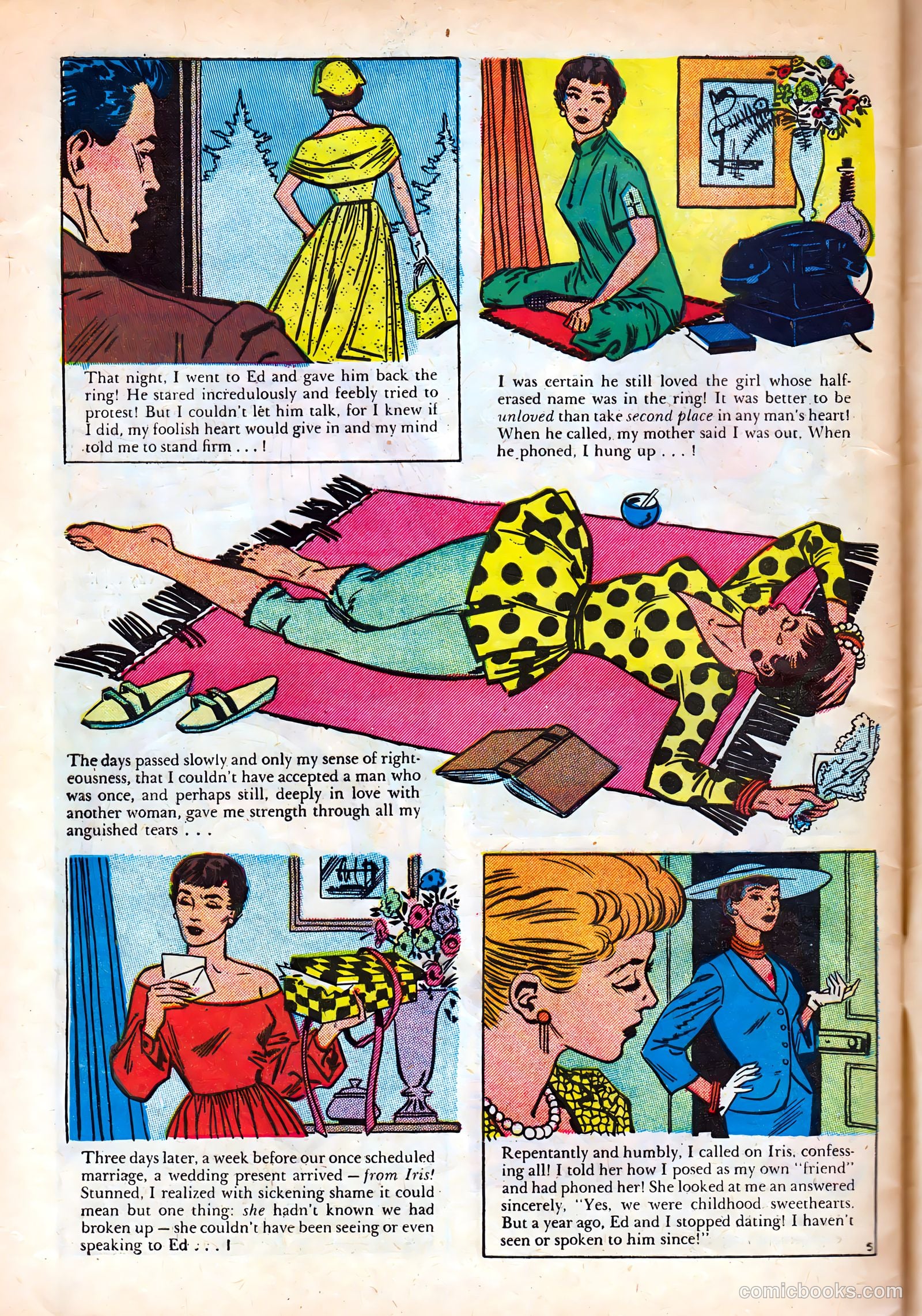 Dream of Love #1 (1958) — page 32 of 36