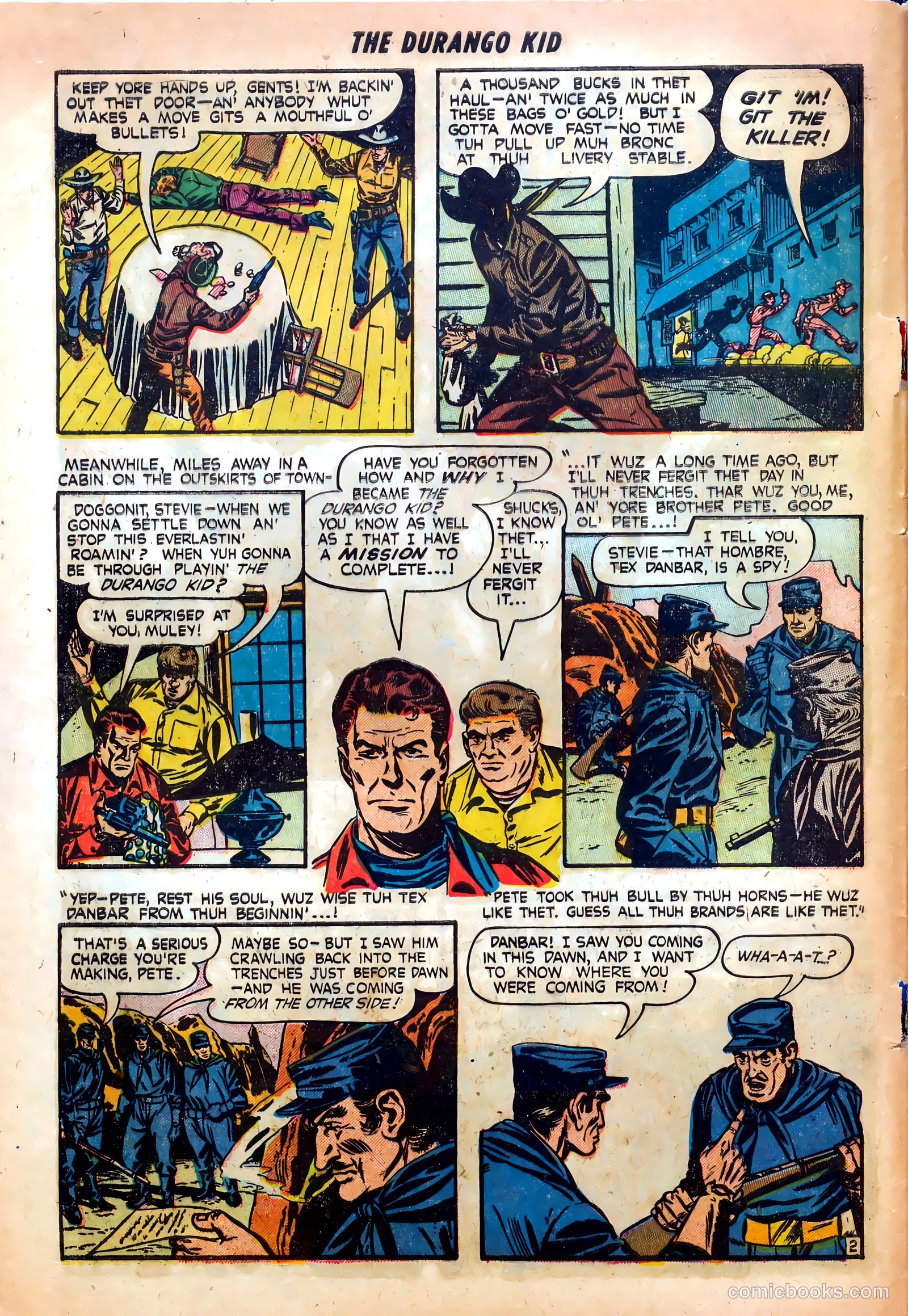 Durango Kid #17 (1952) — page 4 of 36