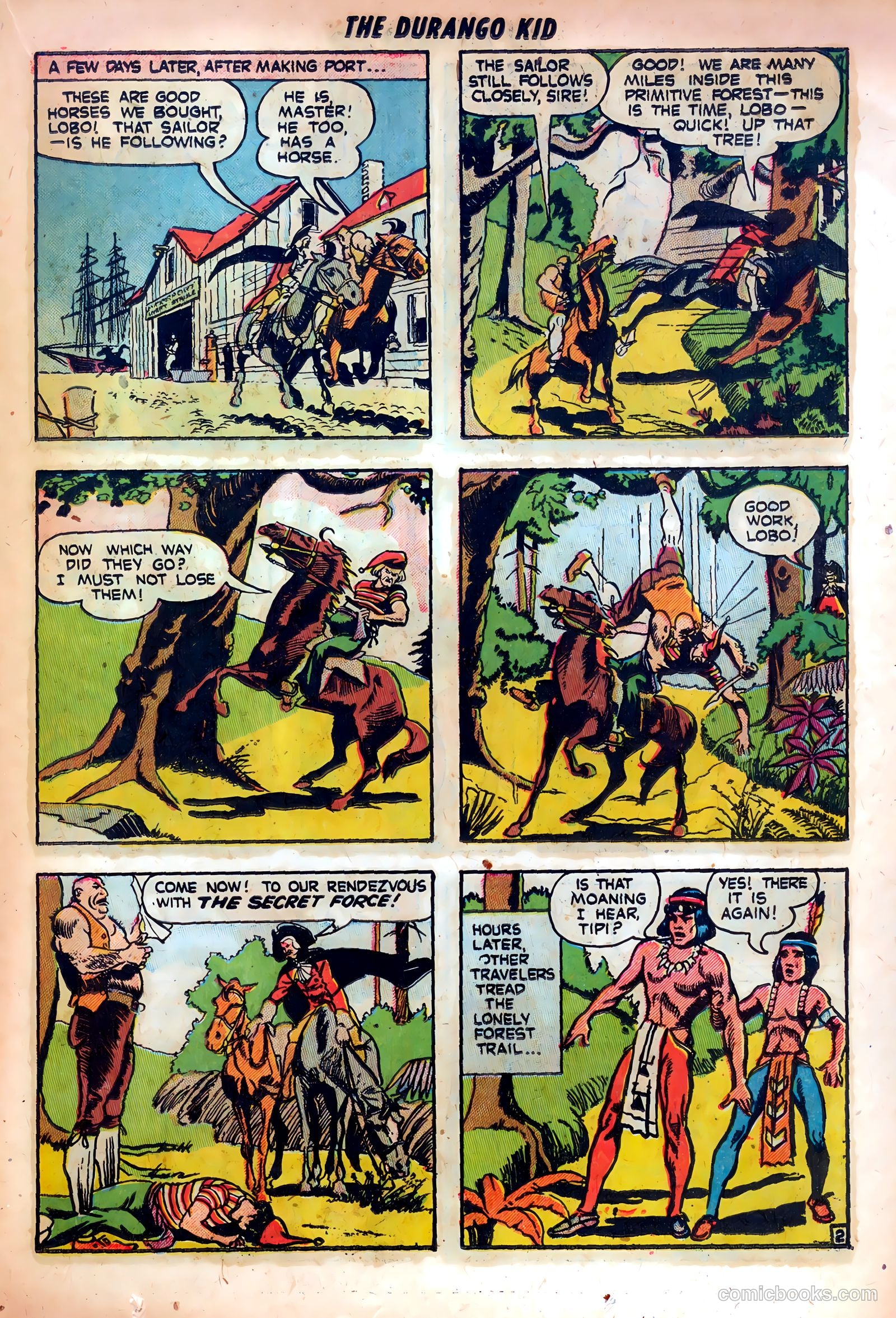Durango Kid #17 (1952) — page 21 of 36
