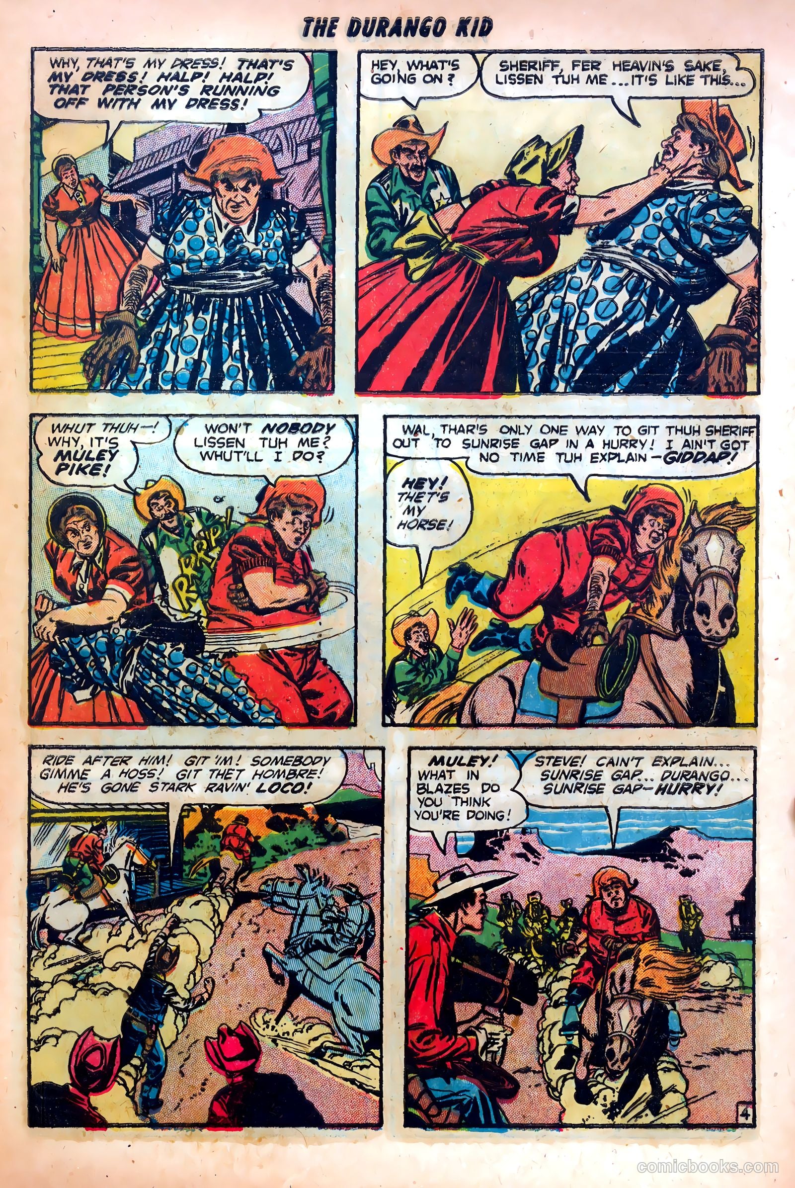 Durango Kid #17 (1952) — page 31 of 36