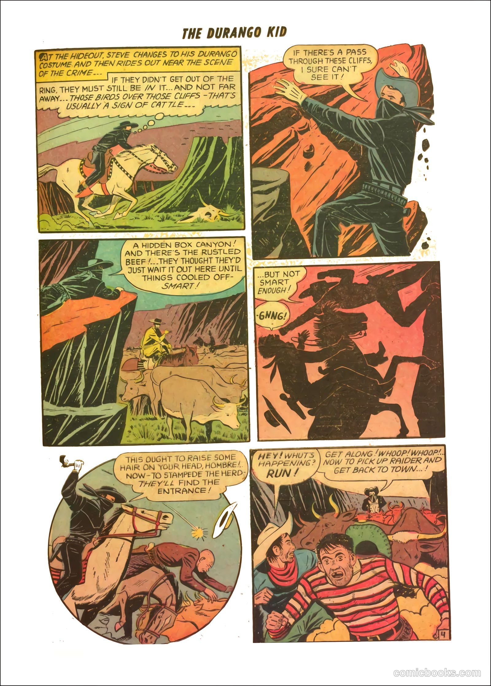 Durango Kid #21 (1953) — page 21 of 36