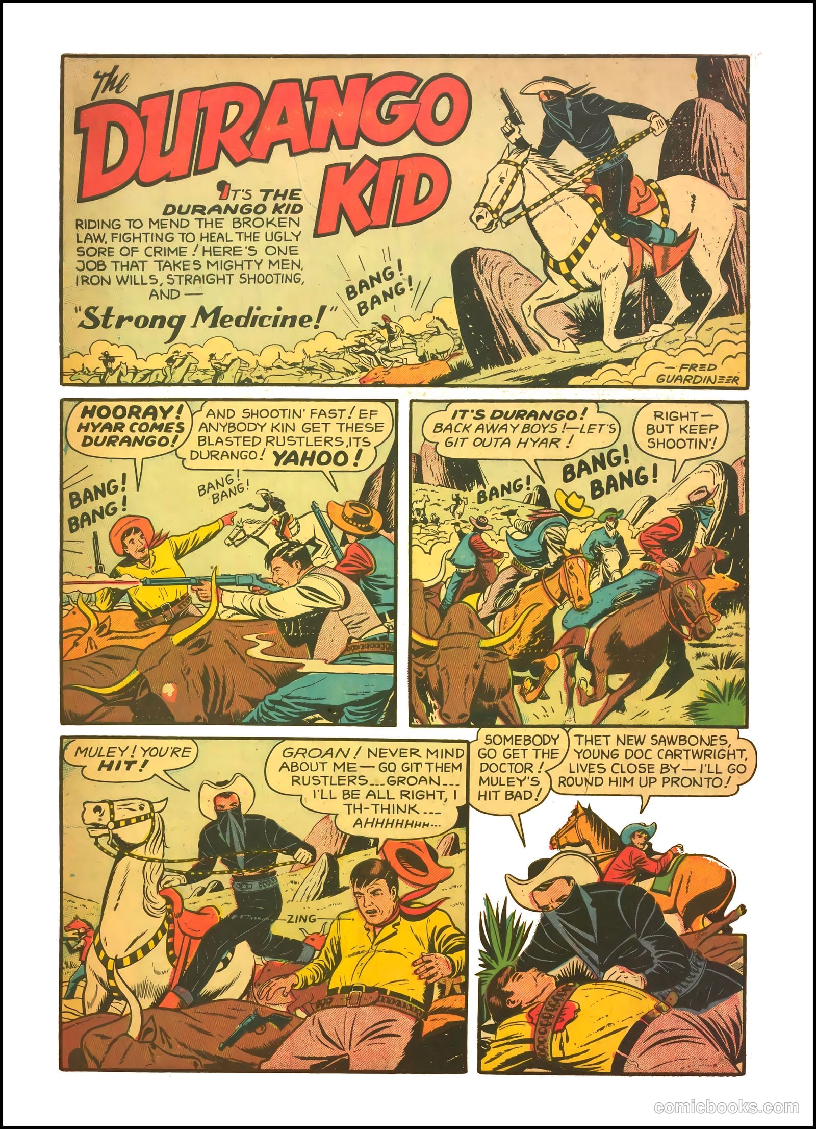Durango Kid #27 (1949) — page 3 of 36
