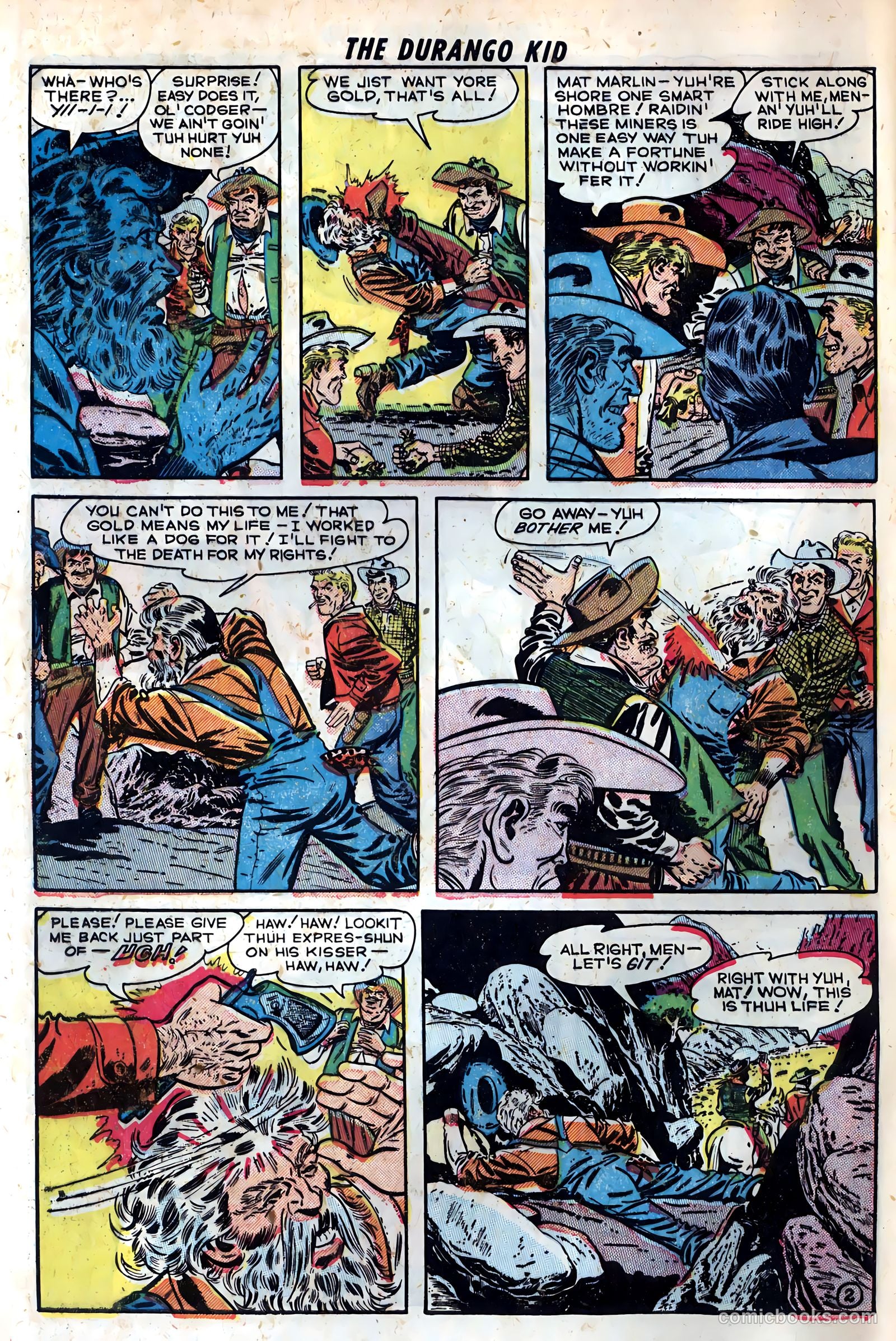 Durango Kid #5 (1950) — page 4 of 36