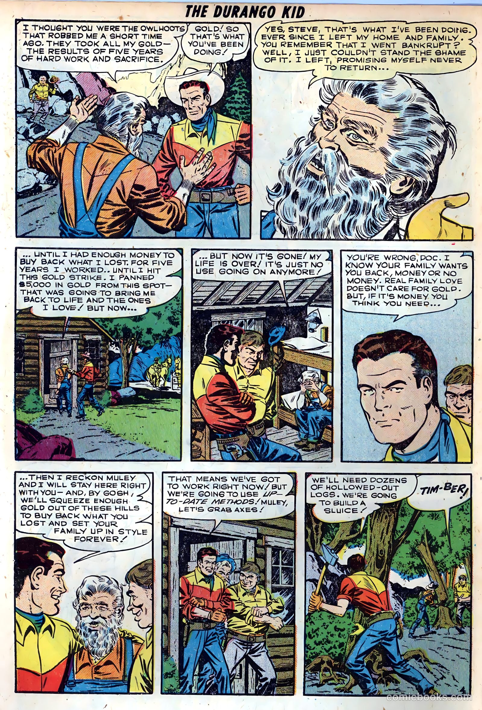 Durango Kid #5 (1950) — page 6 of 36