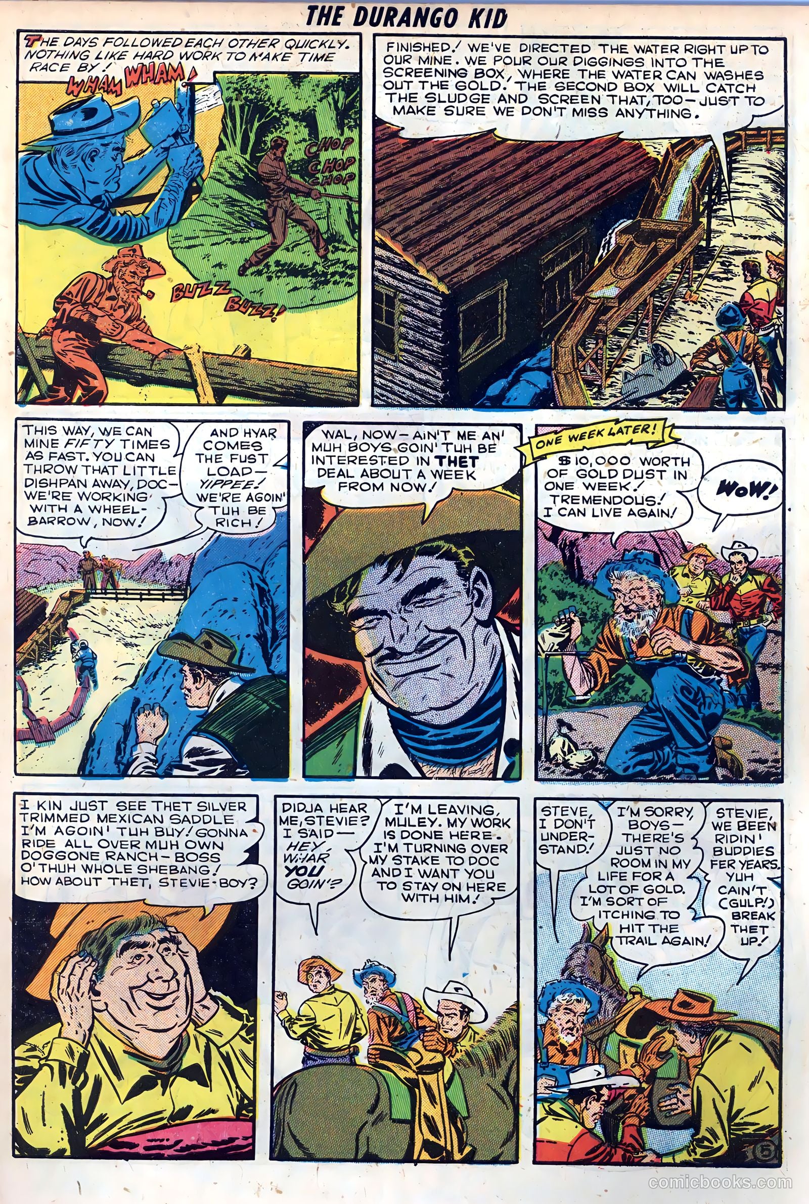 Durango Kid #5 (1950) — page 7 of 36