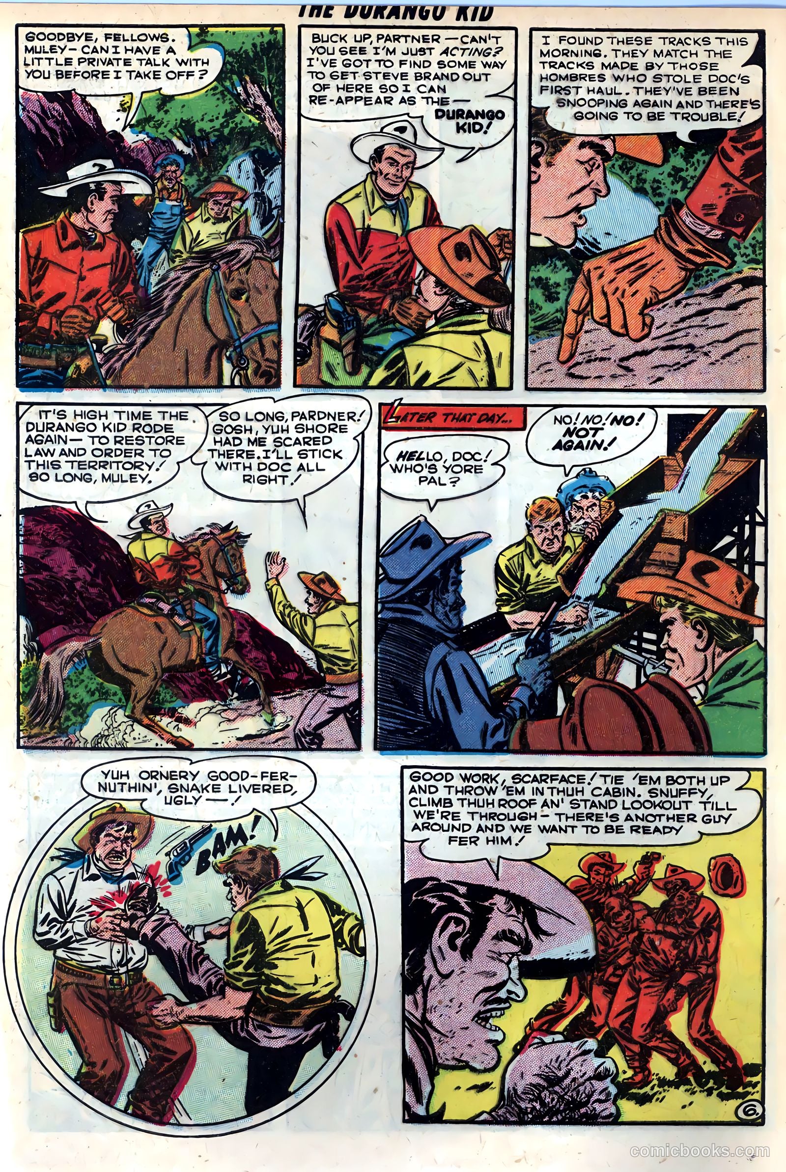 Durango Kid #5 (1950) — page 8 of 36