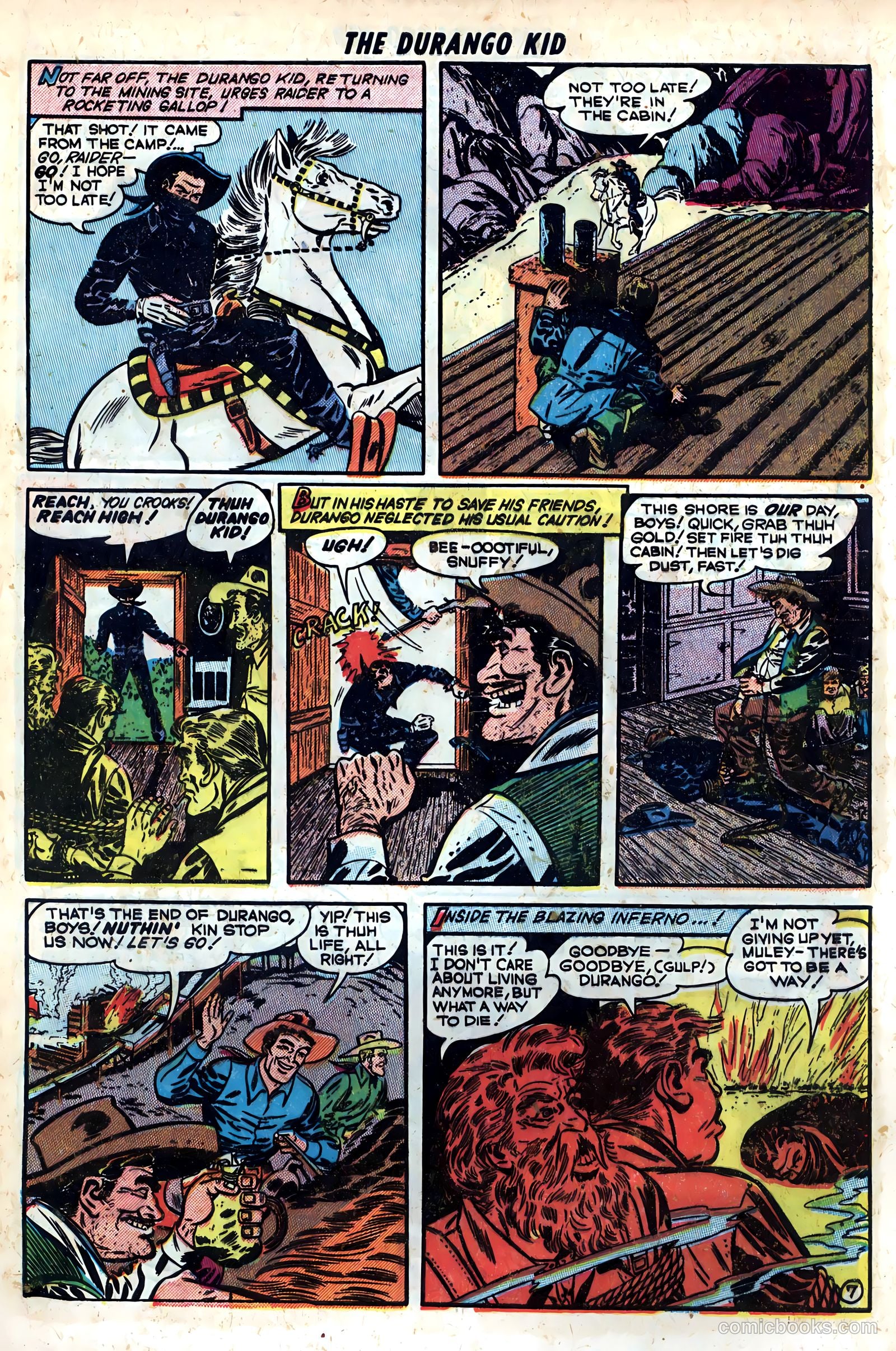 Durango Kid #5 (1950) — page 9 of 36