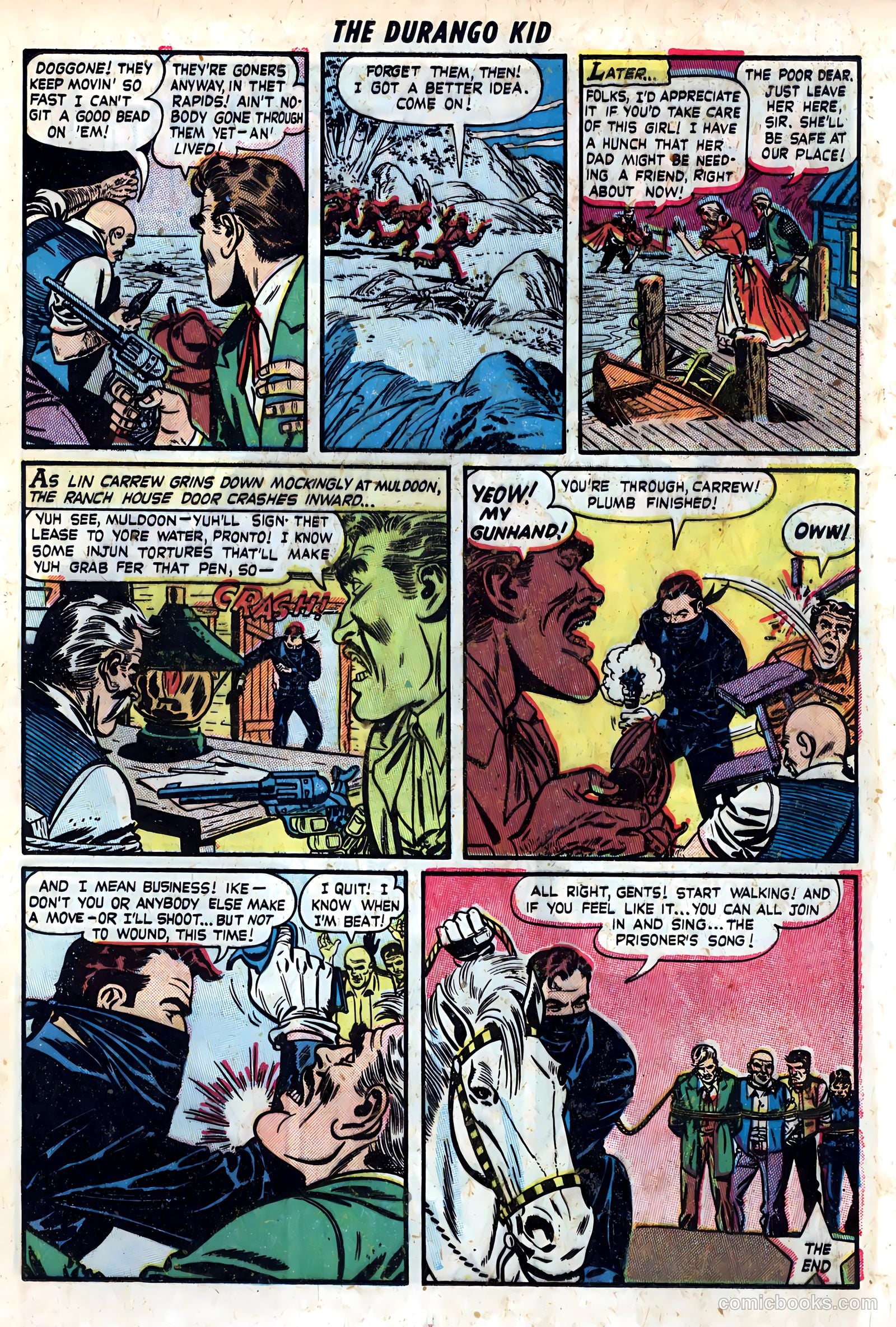 Durango Kid #5 (1950) — page 17 of 36