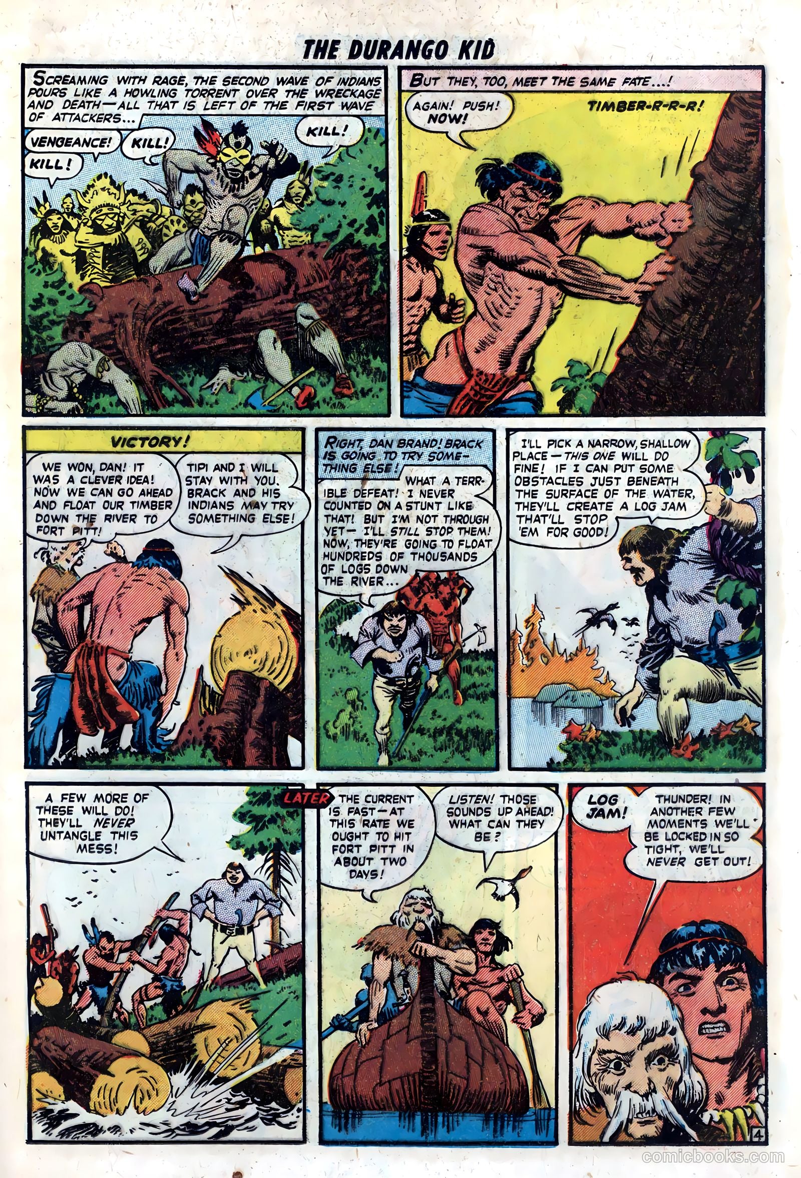 Durango Kid #5 (1950) — page 21 of 36