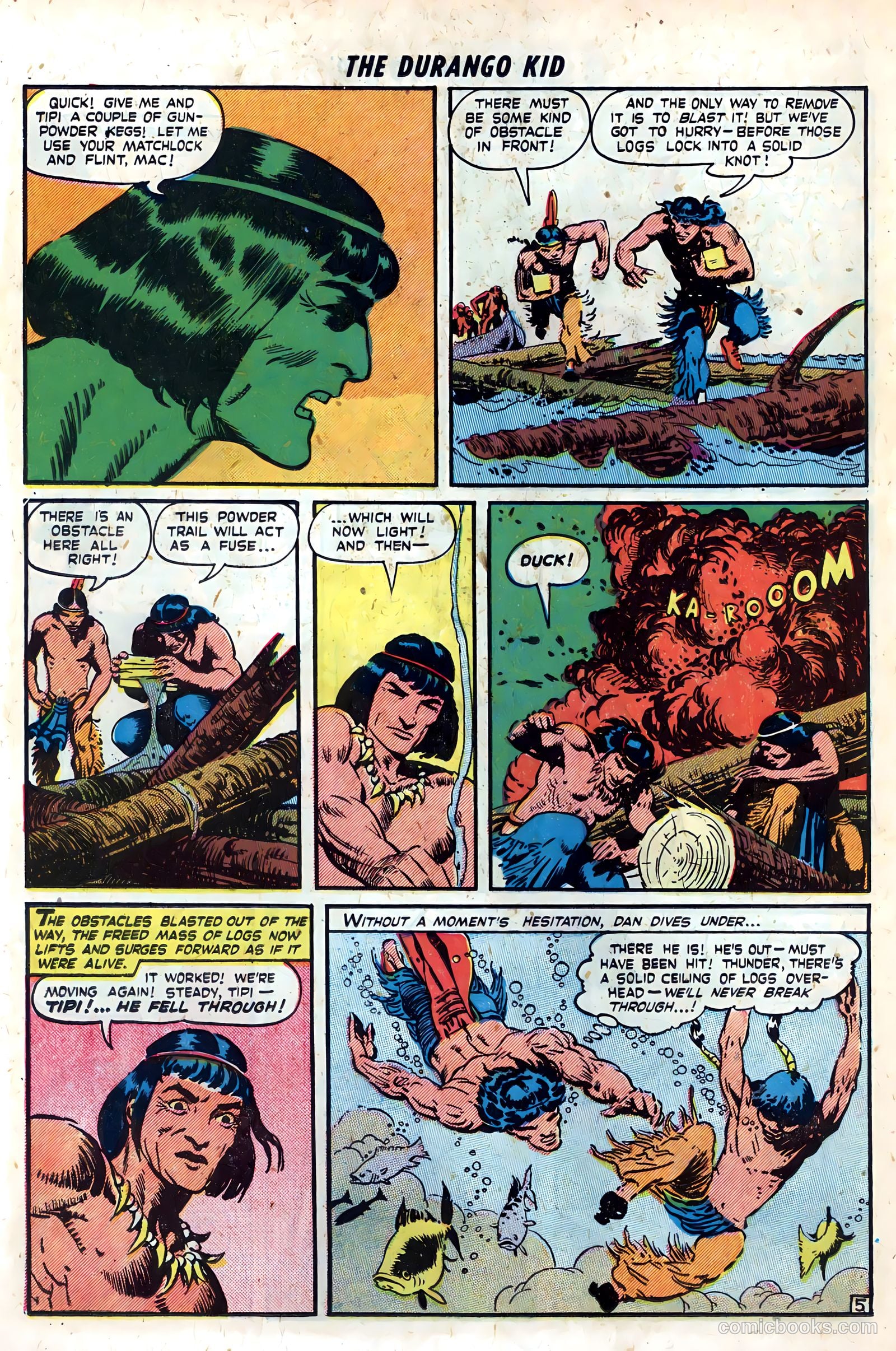 Durango Kid #5 (1950) — page 22 of 36
