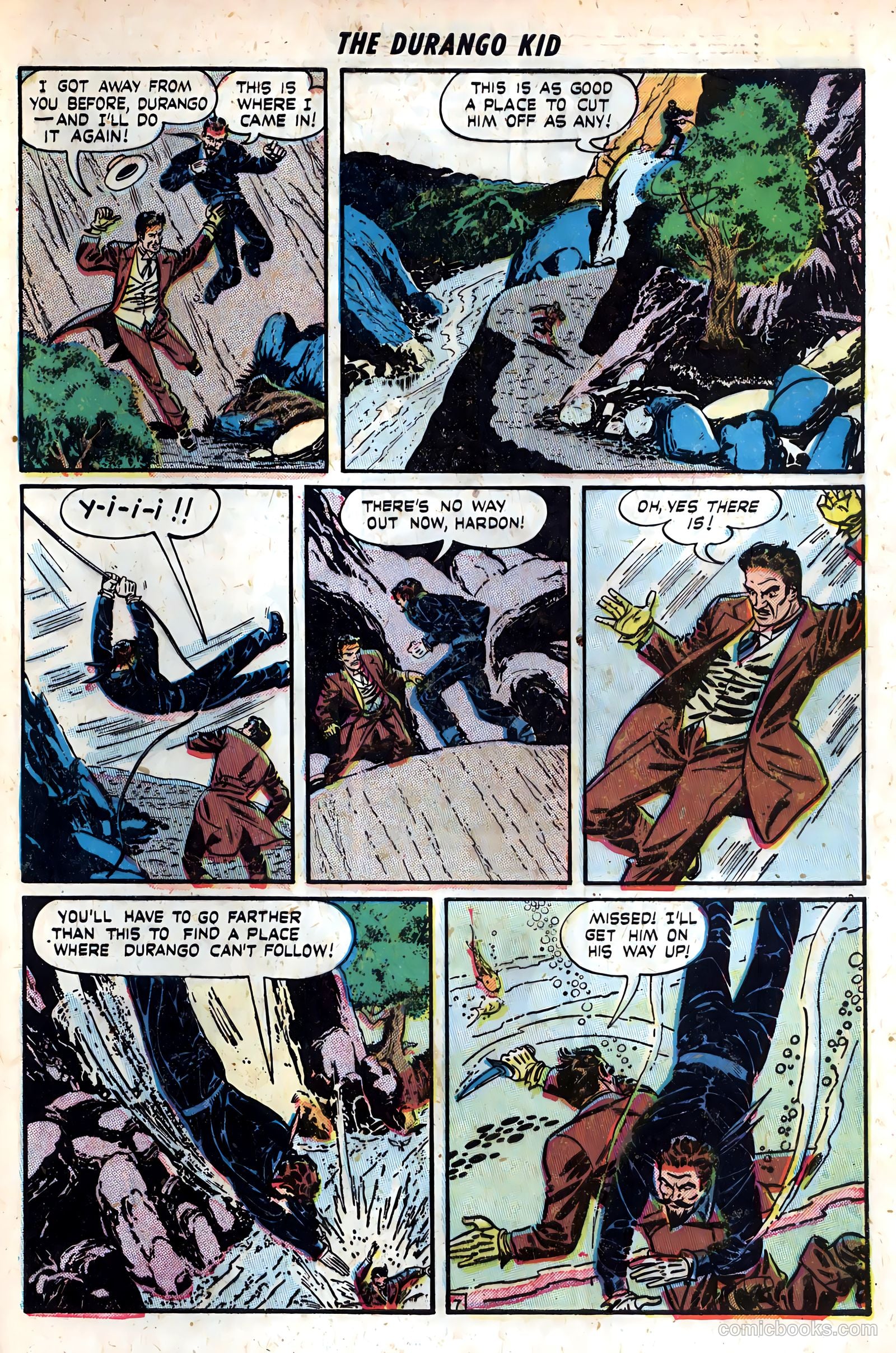 Durango Kid #5 (1950) — page 33 of 36