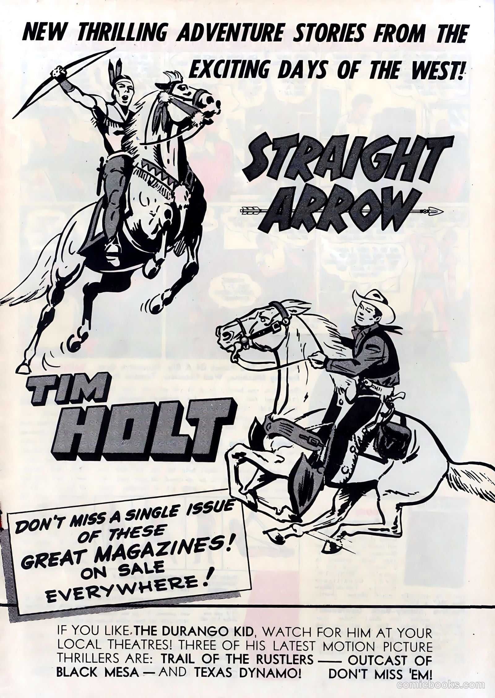 Durango Kid #5 (1950) — page 35 of 36
