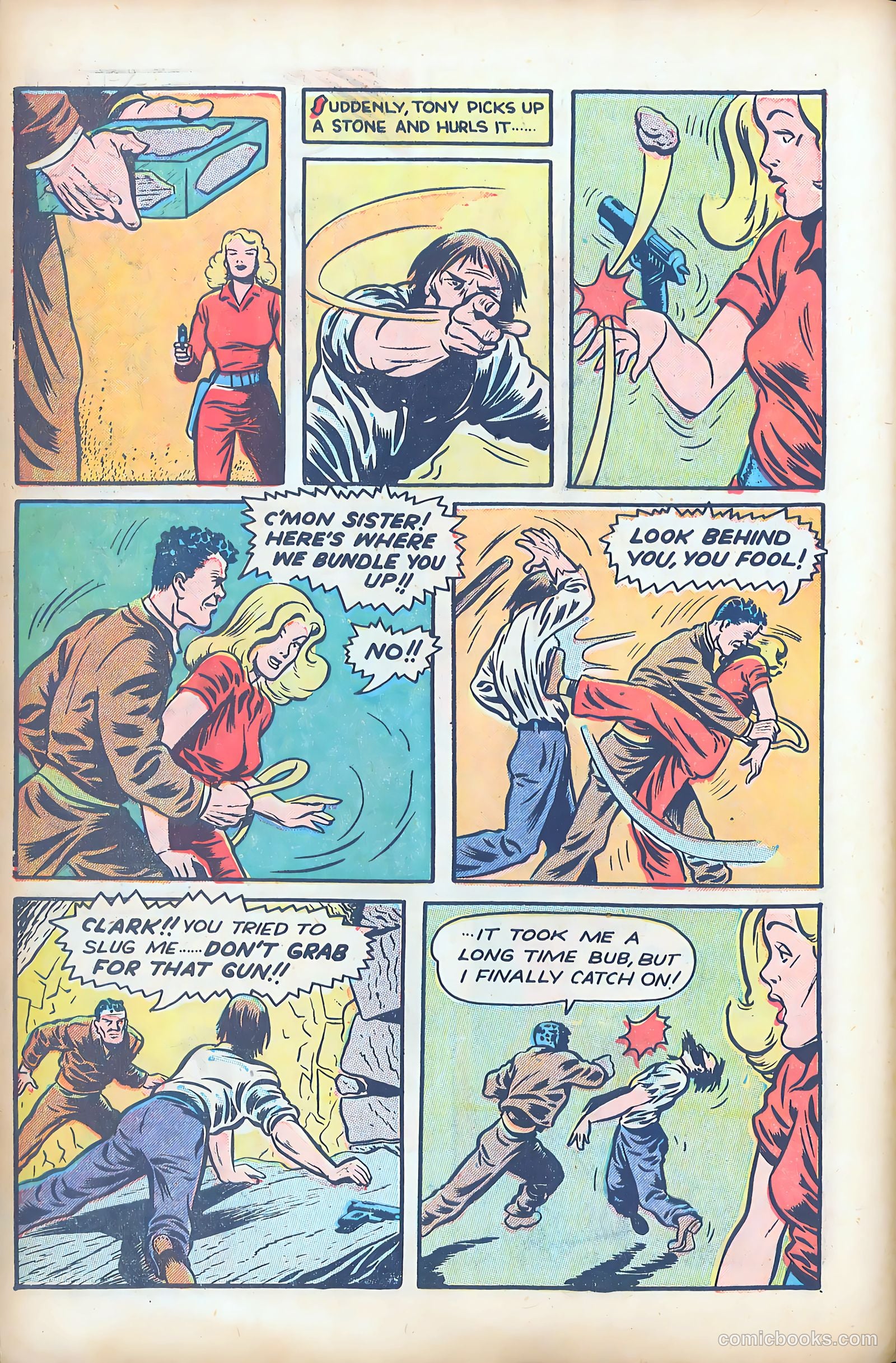 Dynamic Comics #24 (1948) — page 30
