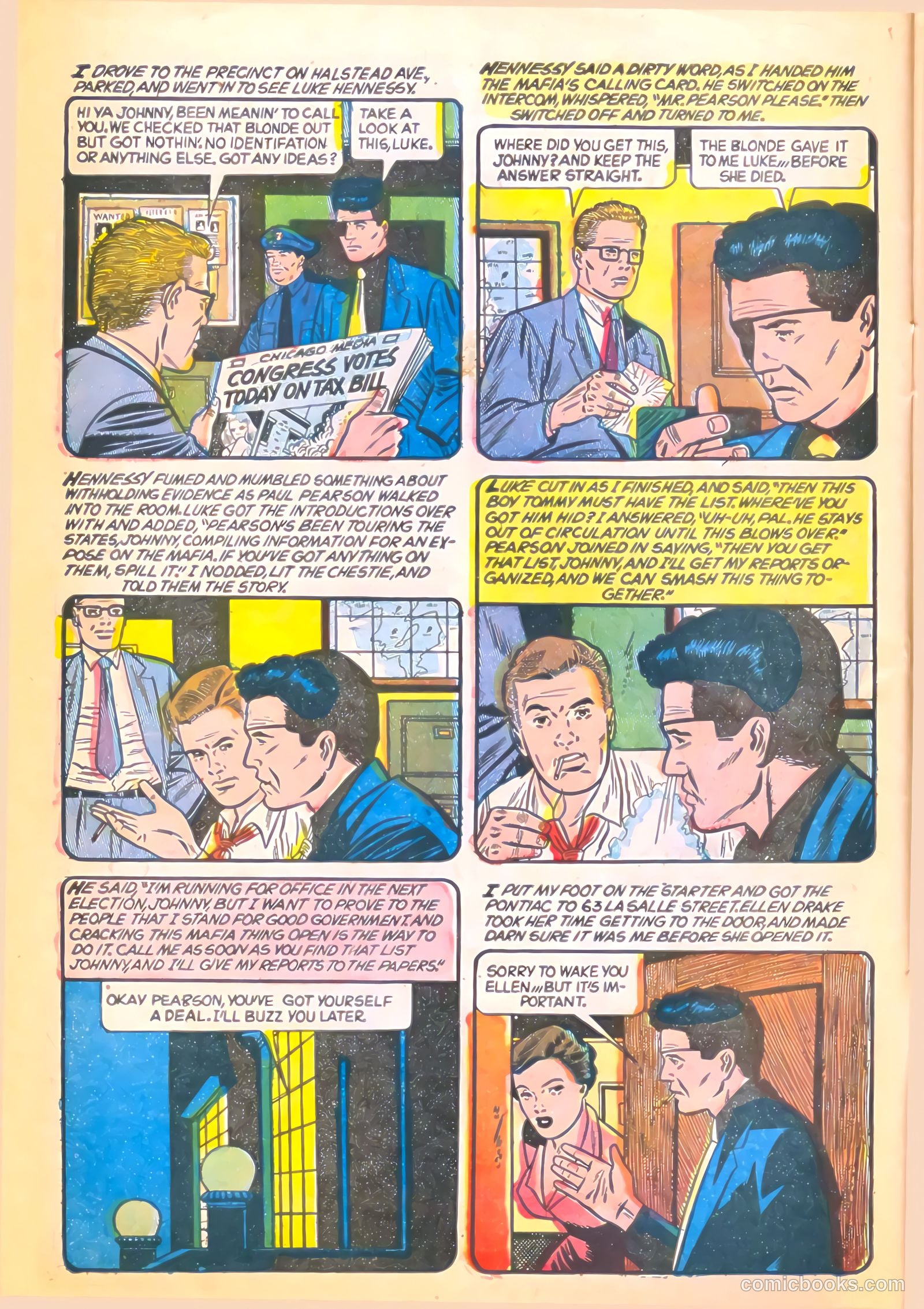 Dynamite #9 (1954) — page 10