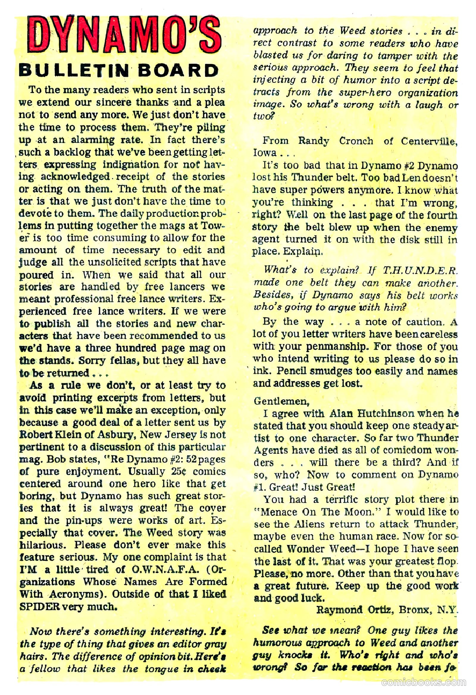 Dynamo #4 (1967) — page 40 of 68