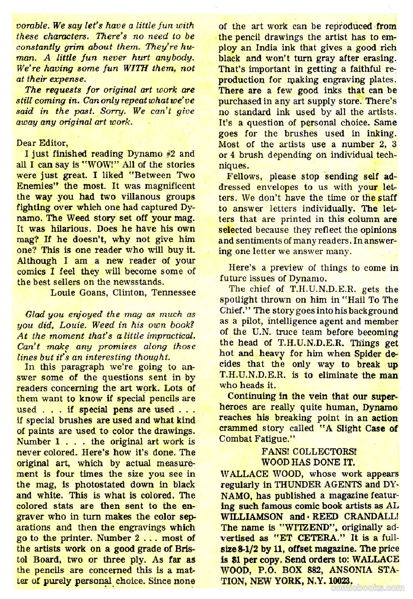 Dynamo #4 (1967) — page 41 of 68