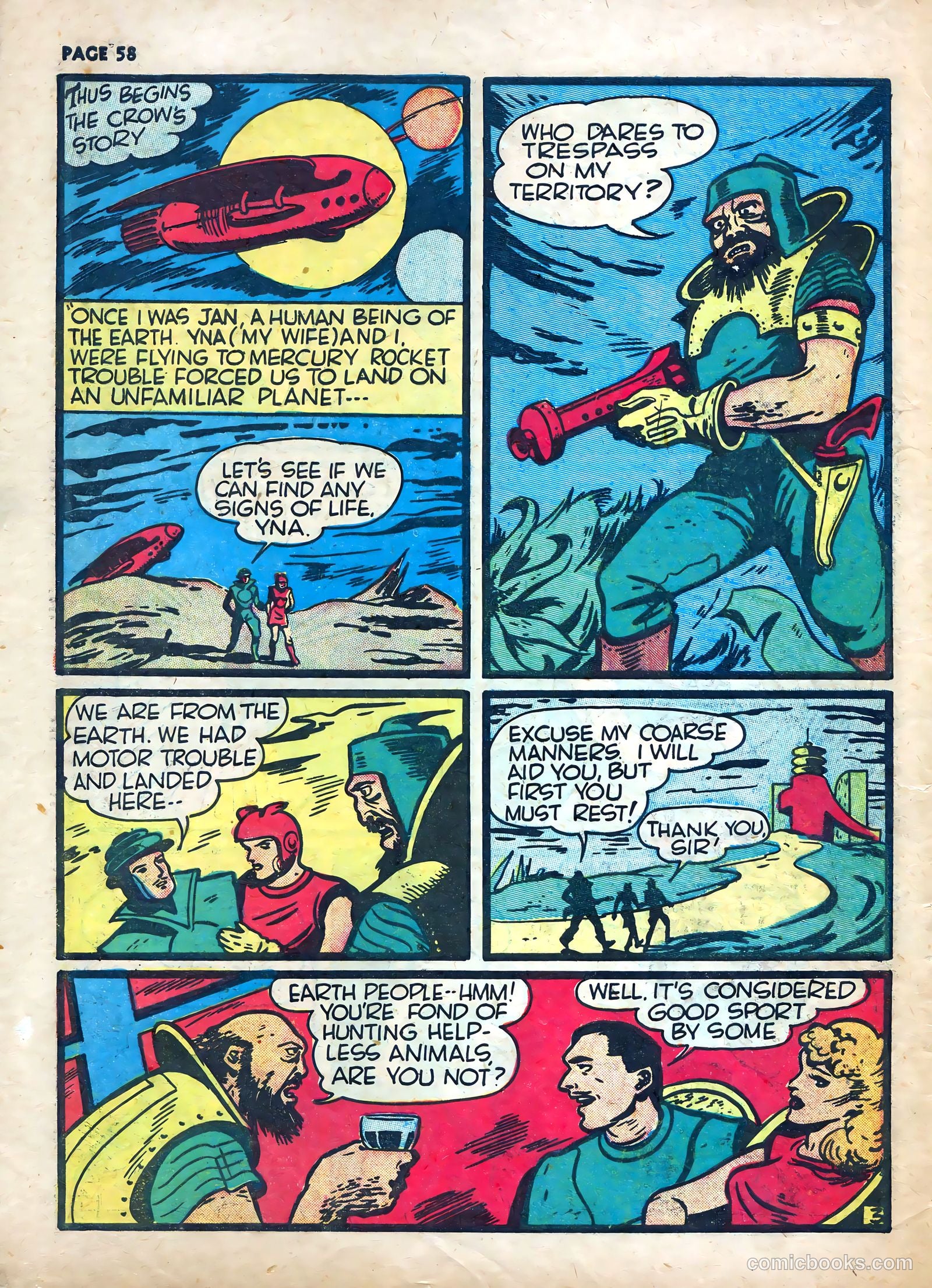 Eagle #1 (1962) — page 60 of 68