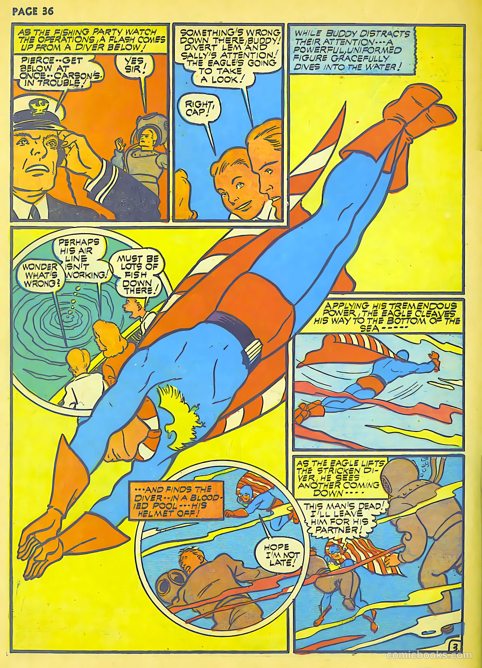Eagle #2 (1959) — page 36 of 61