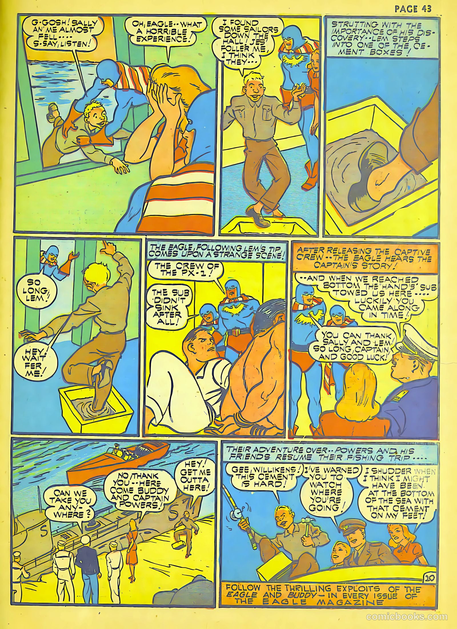 Eagle #2 (1959) — page 43 of 61