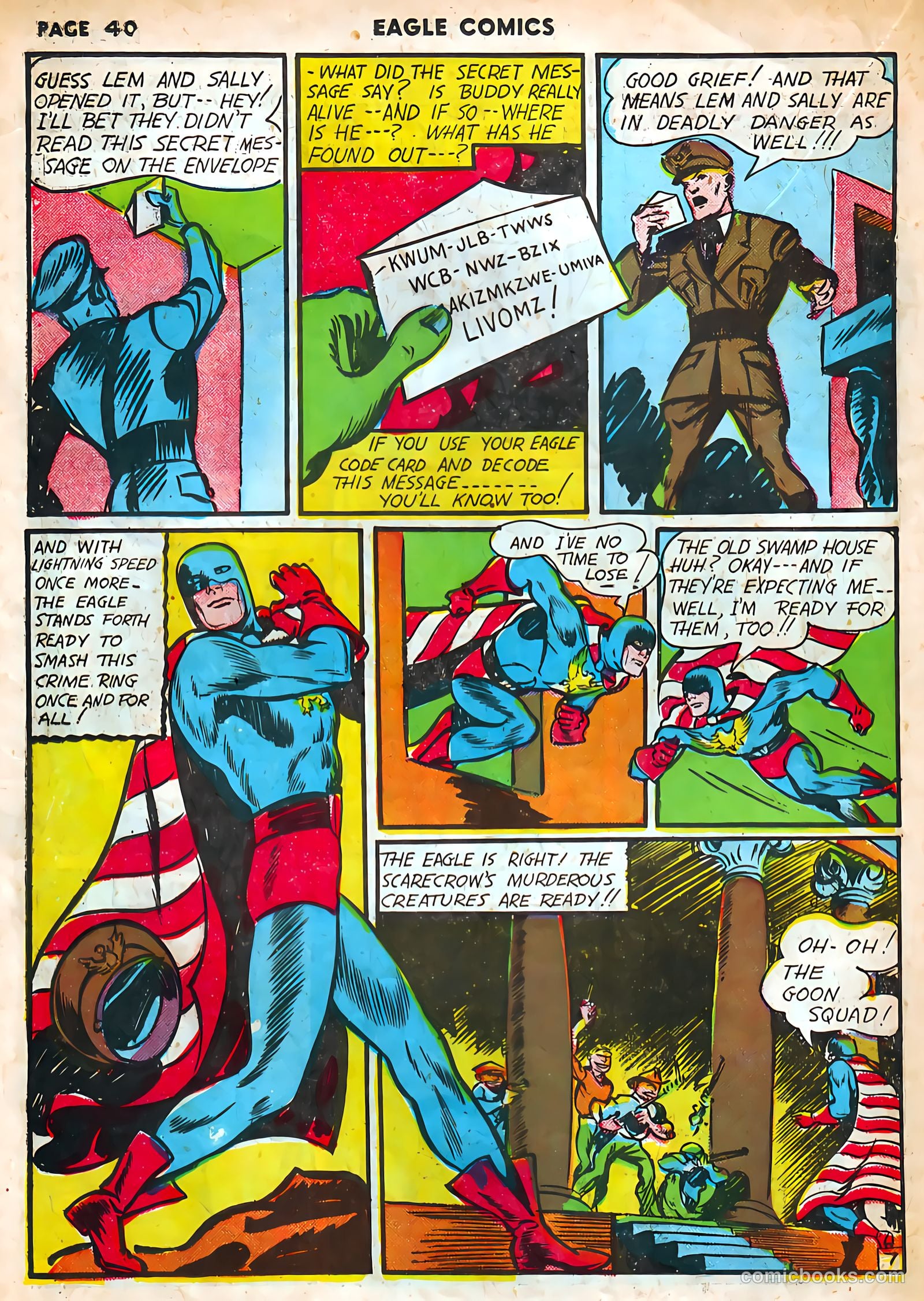 Eagle #4 (1962) — page 40 of 65