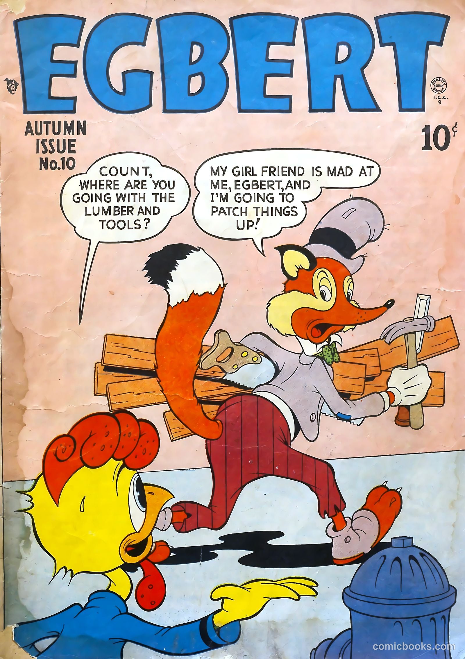 Egbert #10 cover