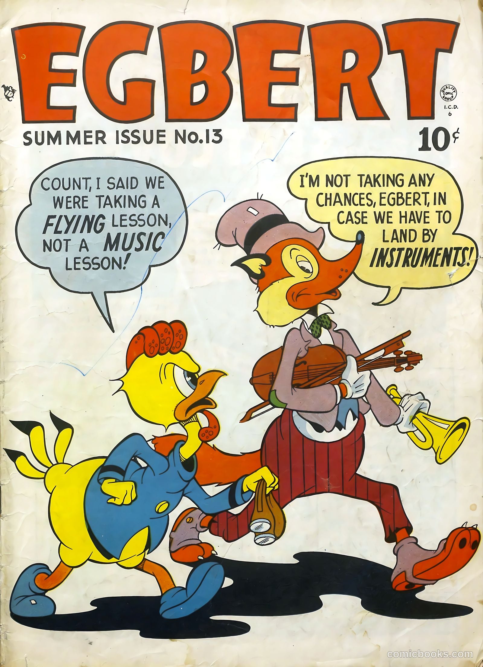 Egbert #13 cover