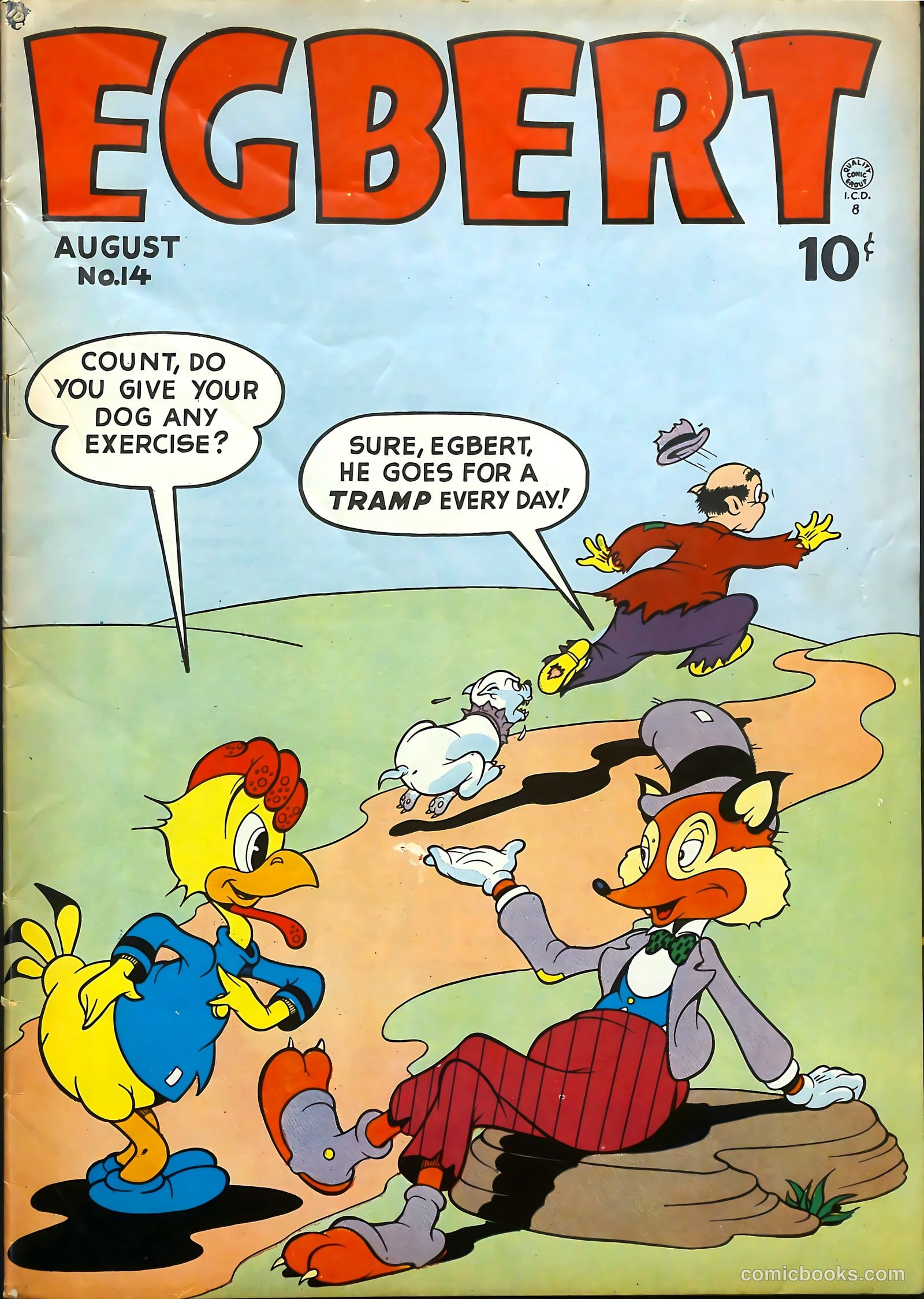 Egbert #14 cover