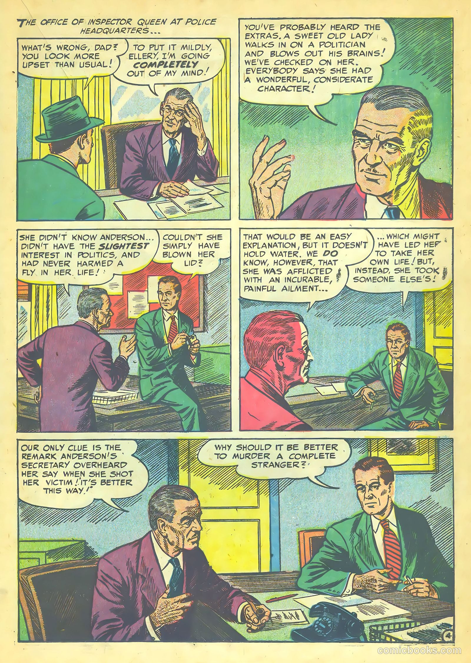 Ellery Queen #1 (1952) — page 19