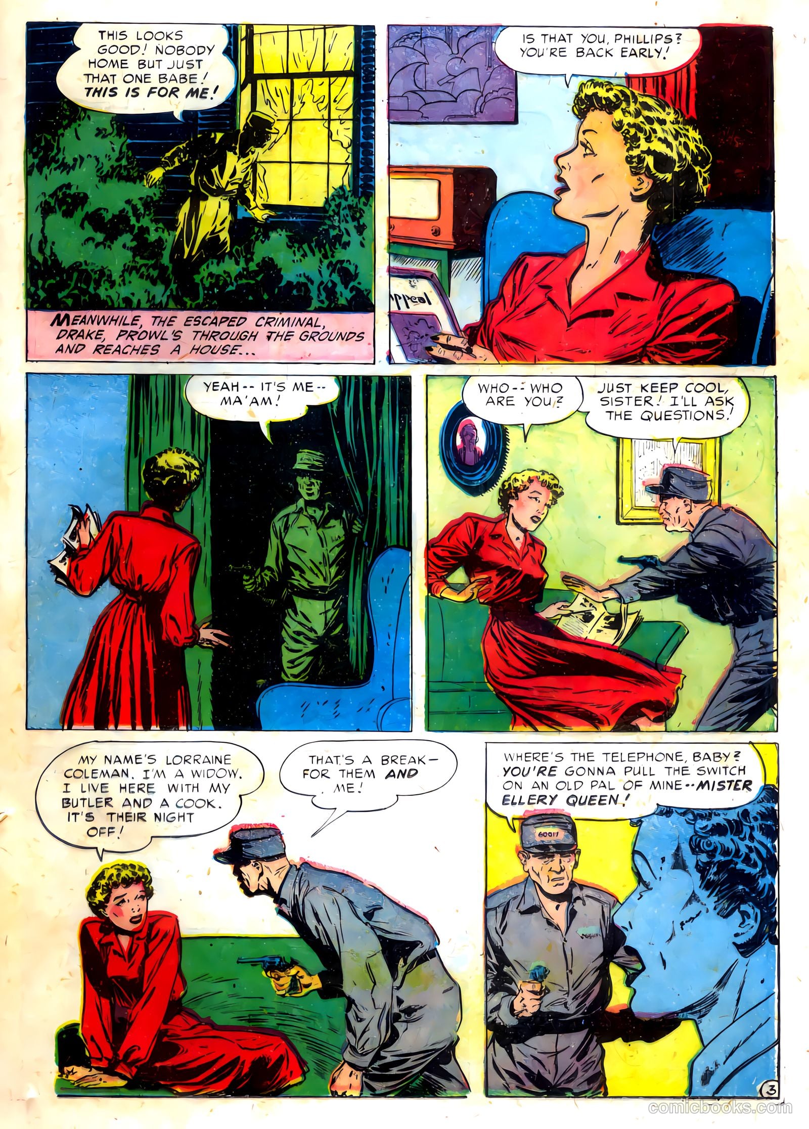 Ellery Queen #2 (1952) — page 21