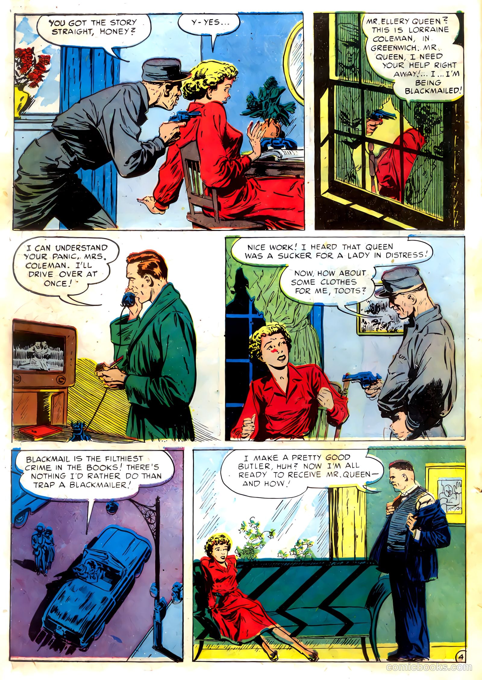 Ellery Queen #2 (1952) — page 22