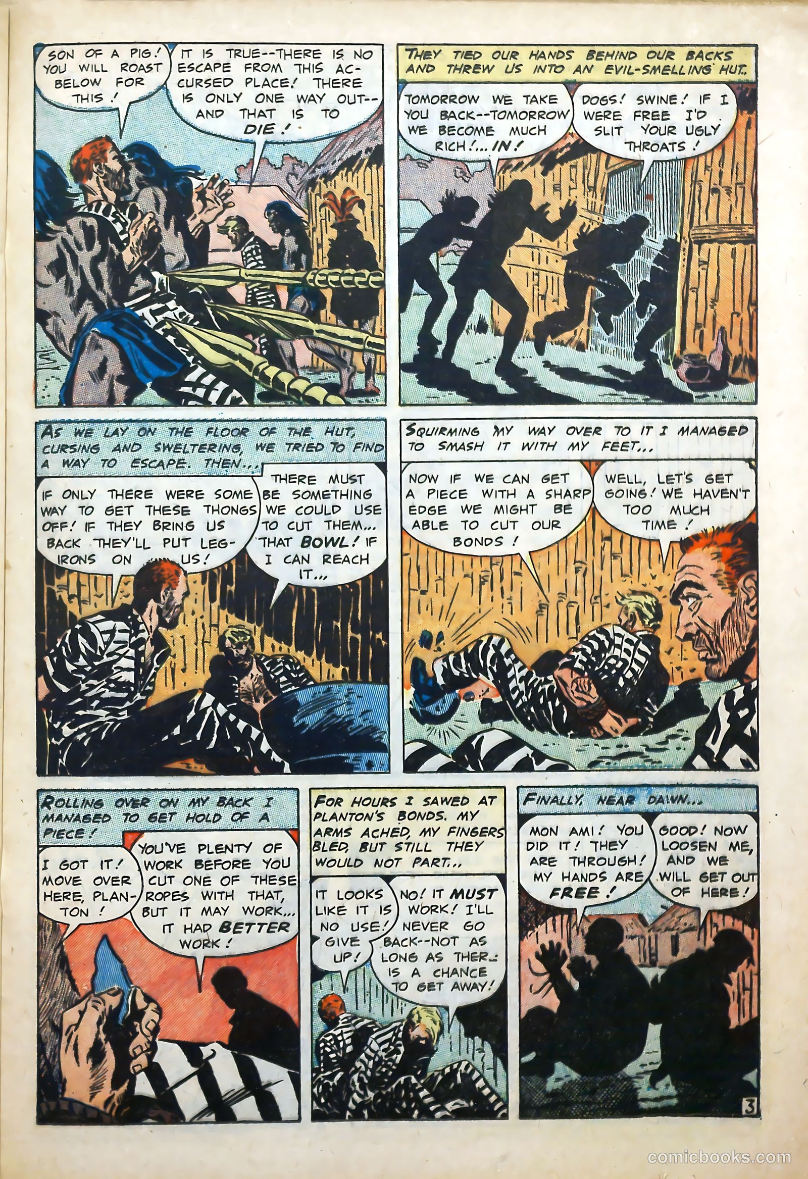 Escape from Devil's Island #1 (1952) — page 21 of 36