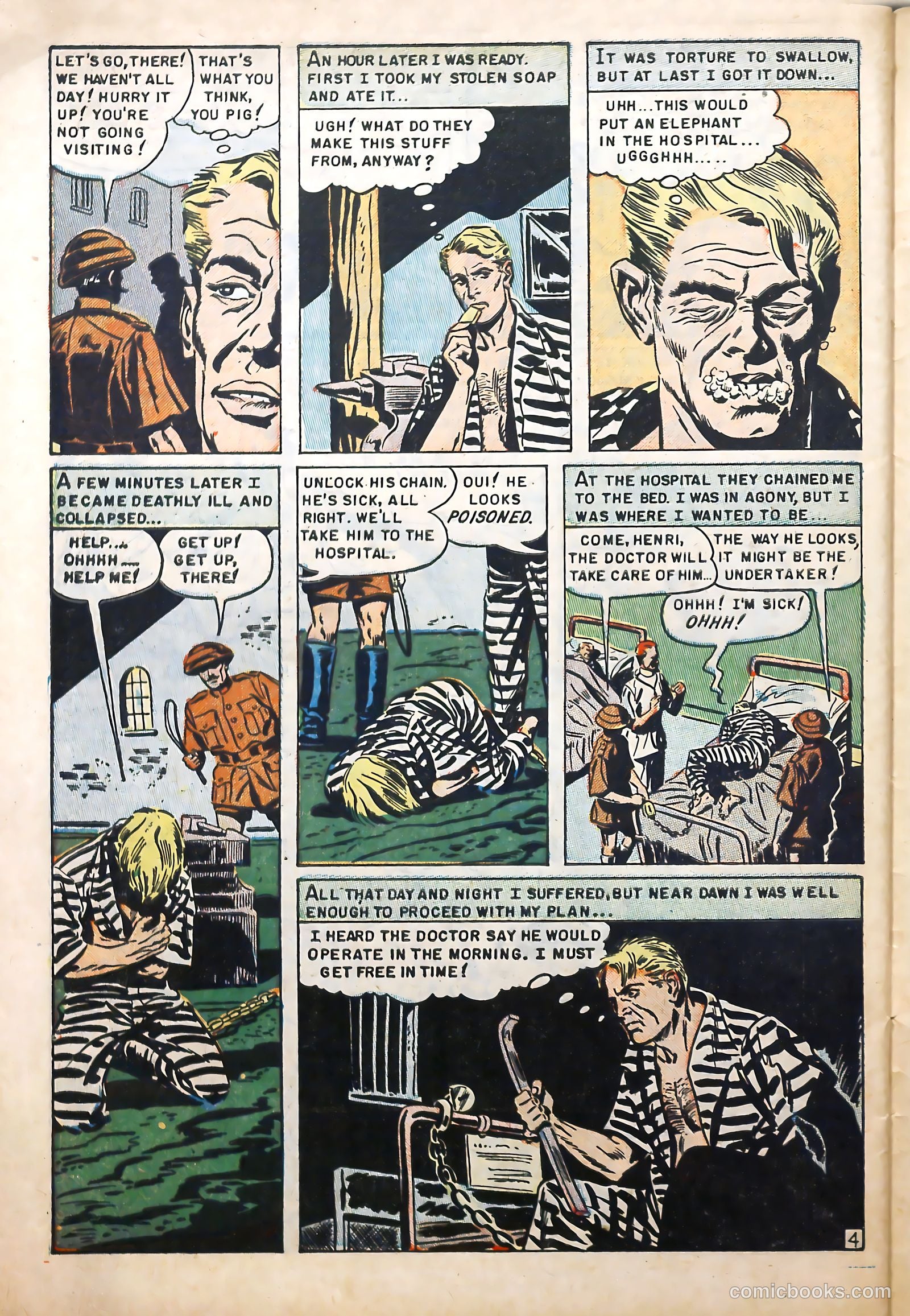 Escape from Devil's Island #1 (1952) — page 30 of 36