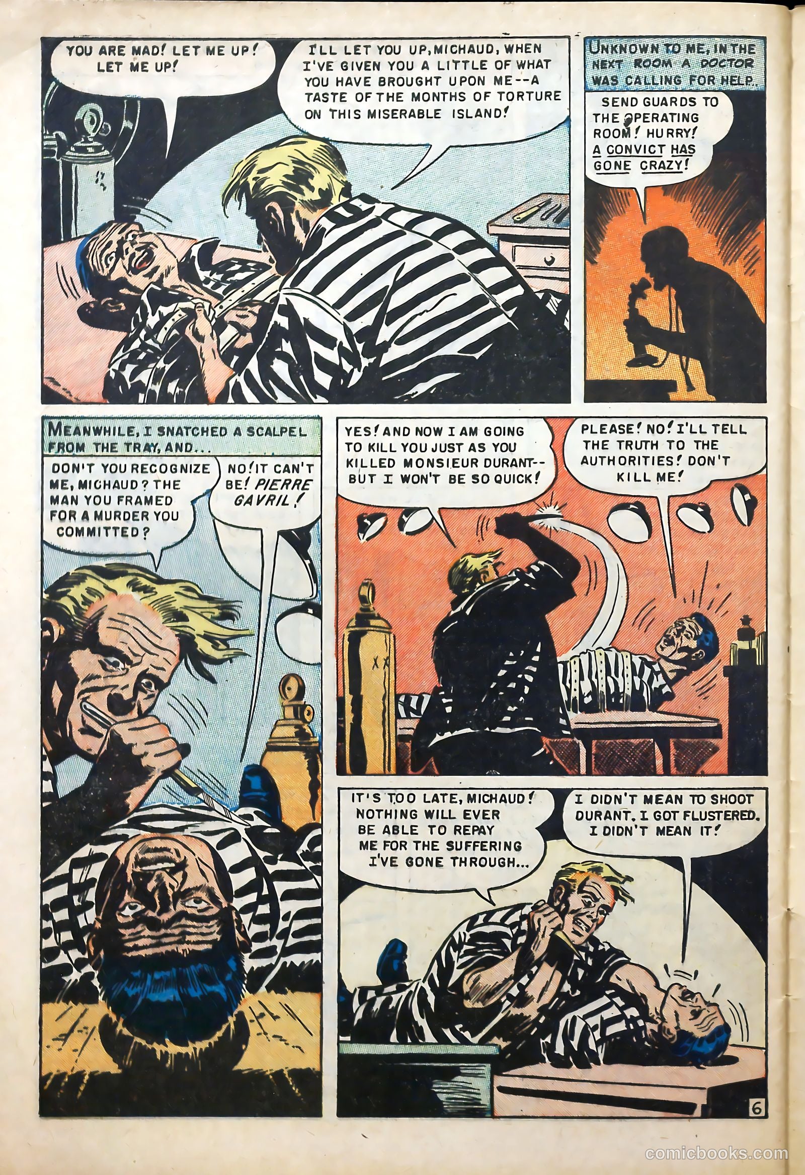Escape from Devil's Island #1 (1952) — page 32 of 36
