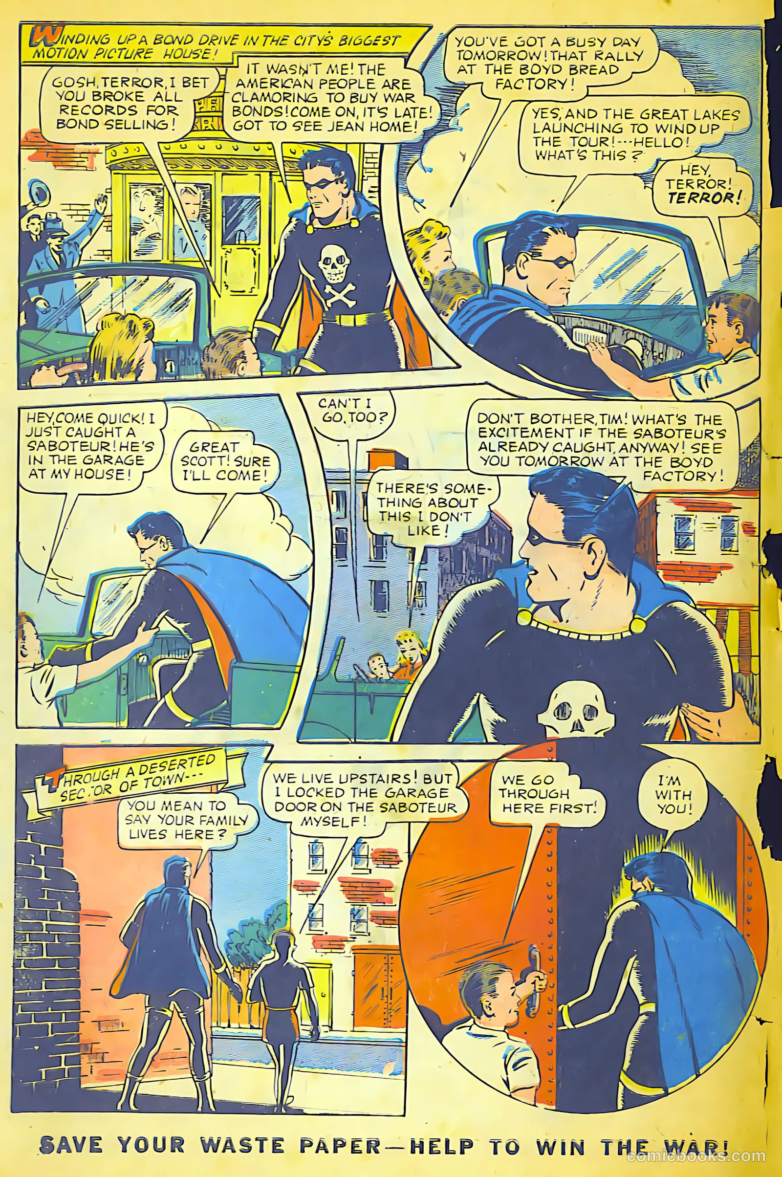 Exciting Comics #32 (1944) — page 3 of 53