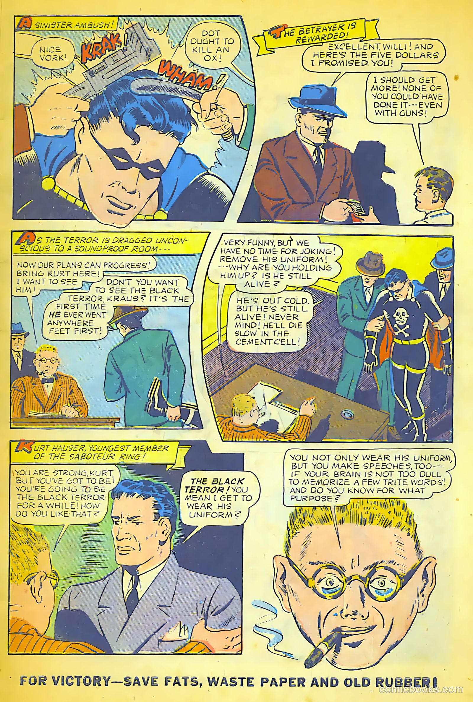 Exciting Comics #32 (1944) — page 4 of 53