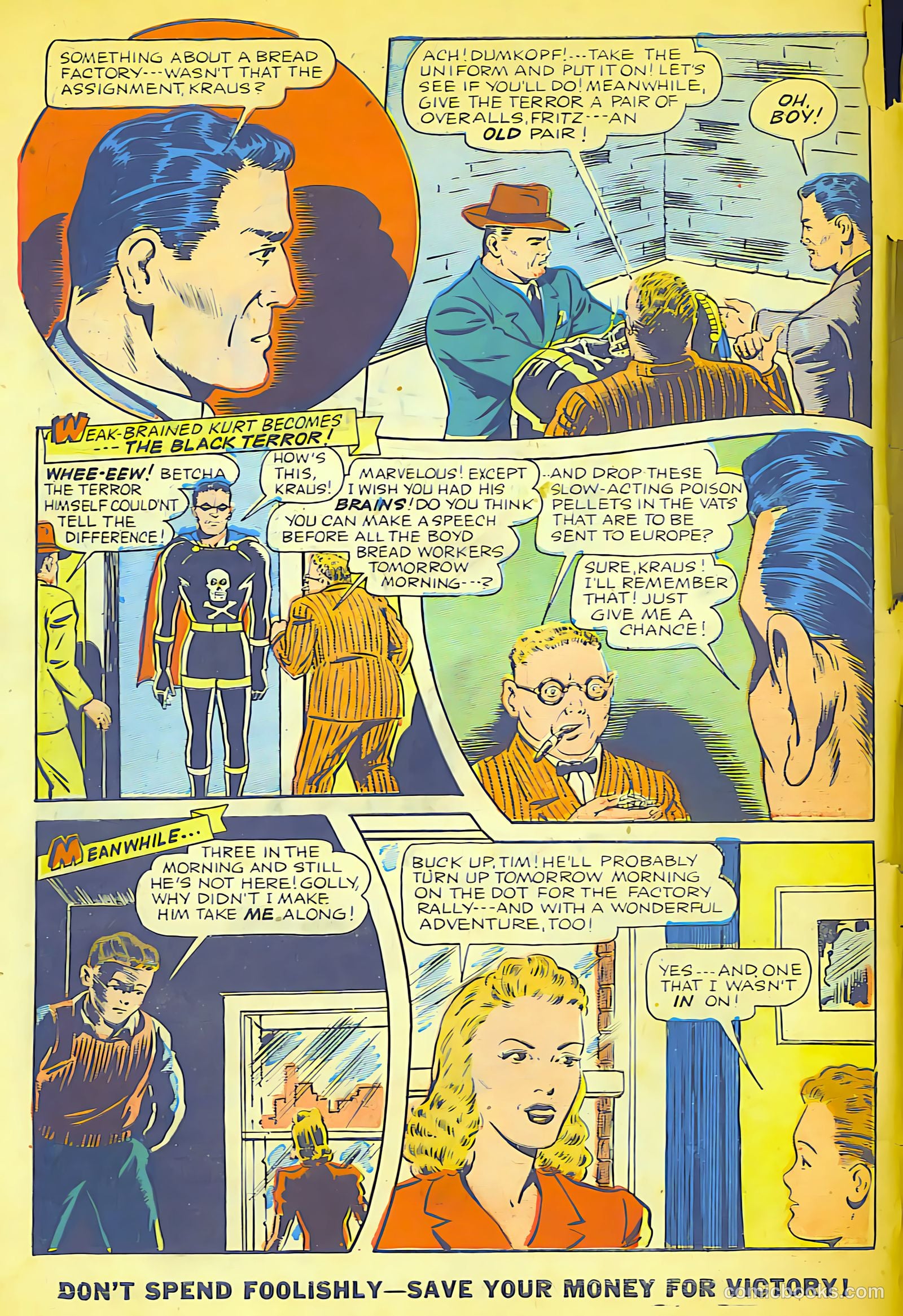 Exciting Comics #32 (1944) — page 5 of 53
