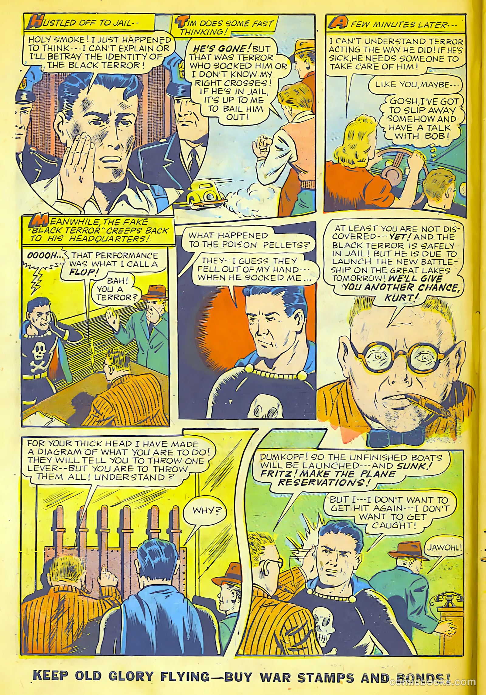 Exciting Comics #32 (1944) — page 9 of 53