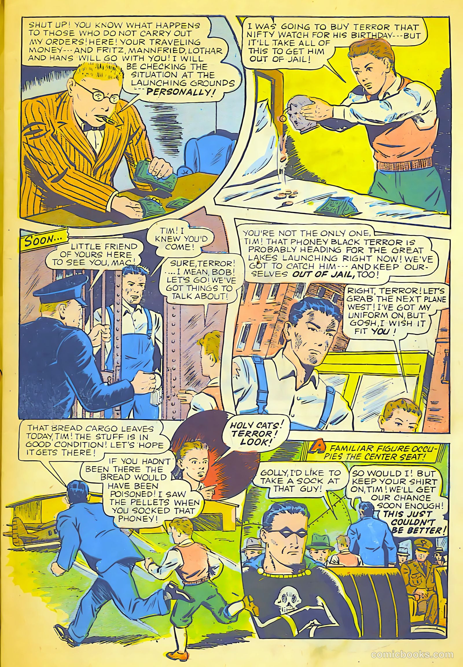 Exciting Comics #32 (1944) — page 10 of 53