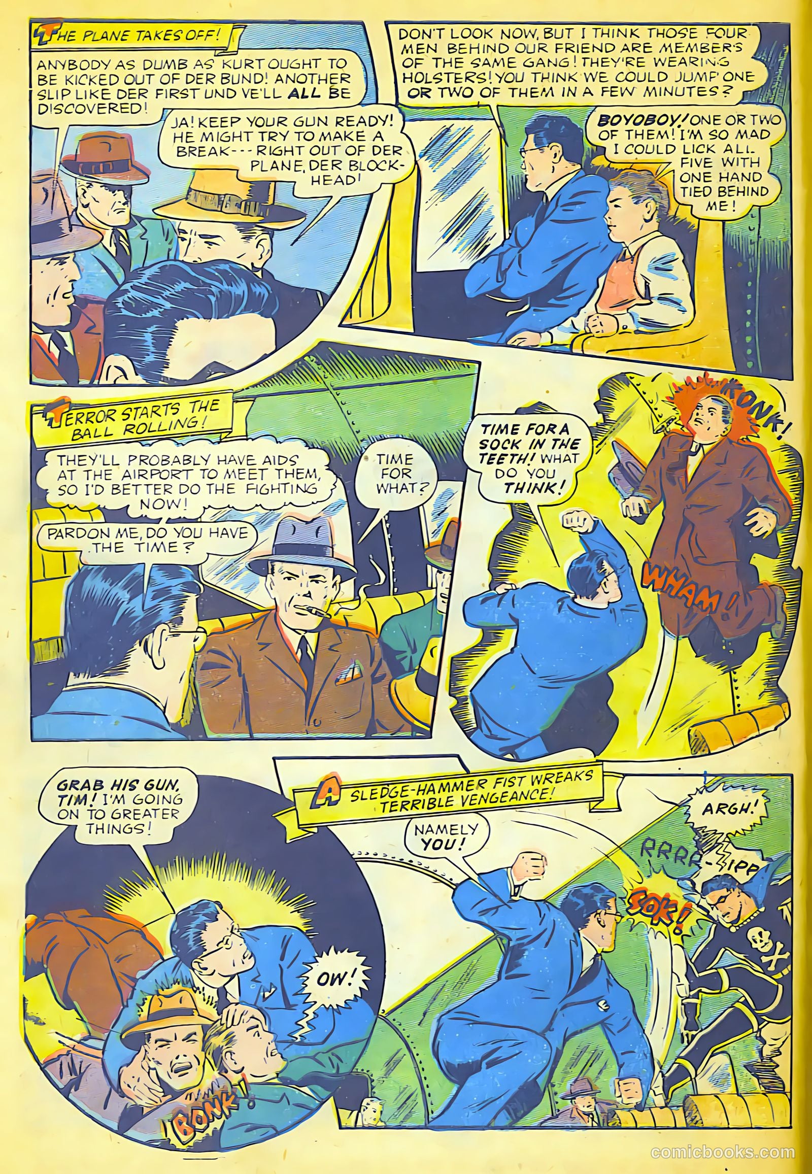 Exciting Comics #32 (1944) — page 11 of 53