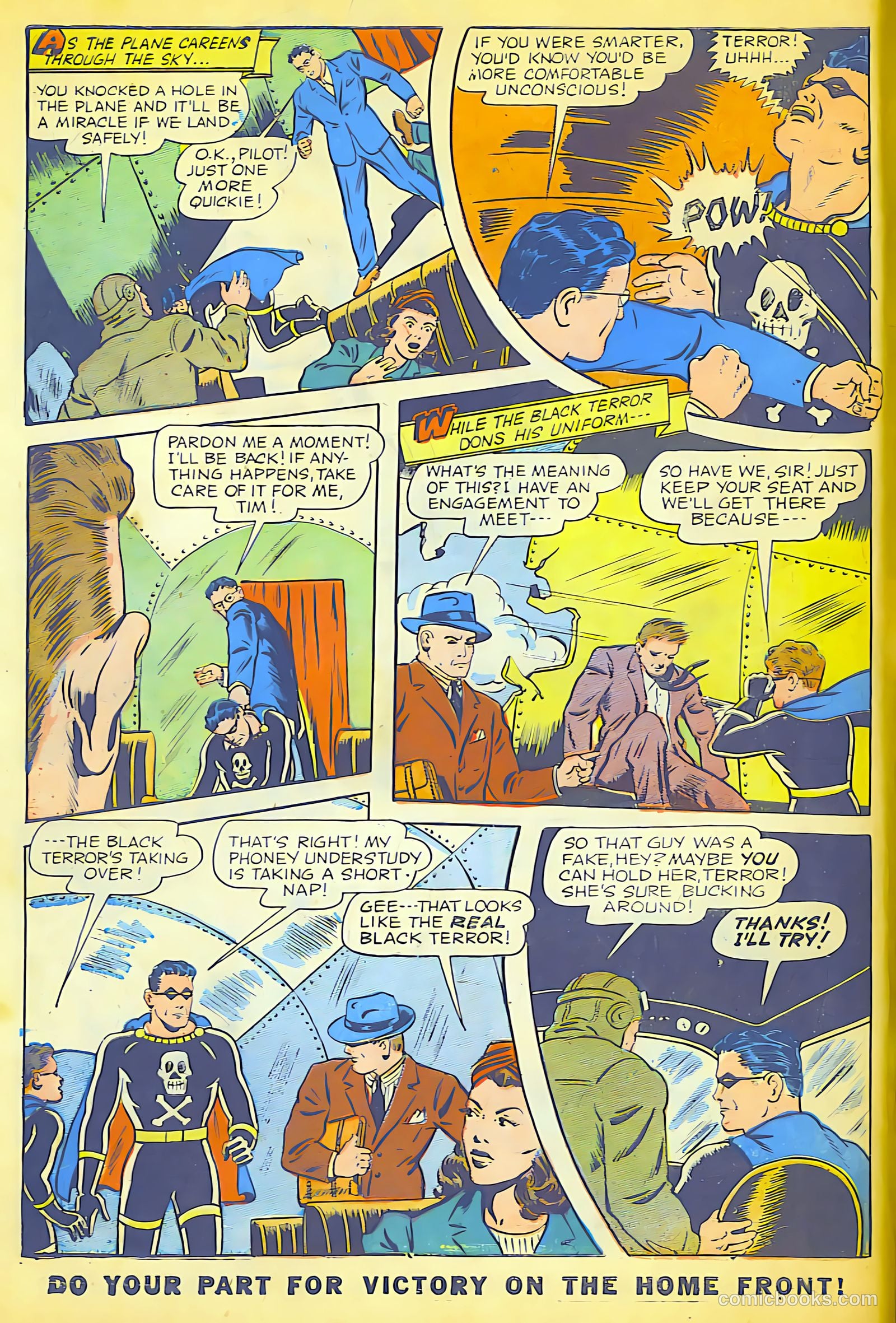 Exciting Comics #32 (1944) — page 13 of 53