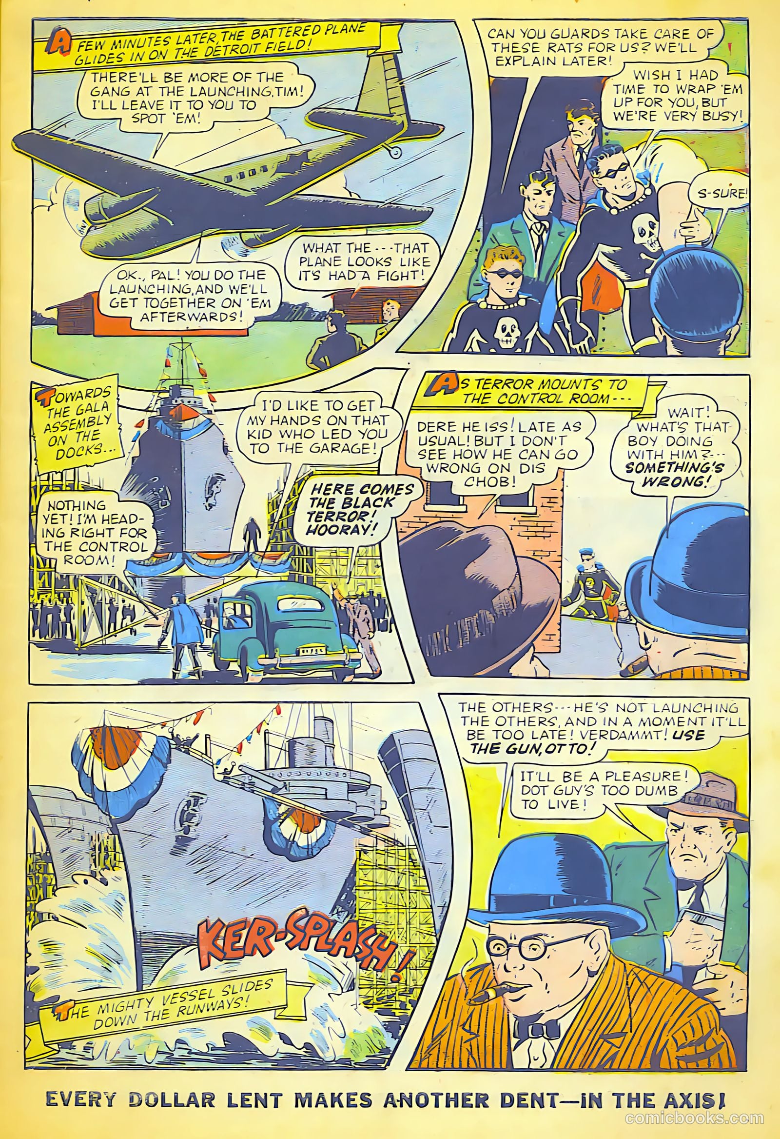 Exciting Comics #32 (1944) — page 14 of 53
