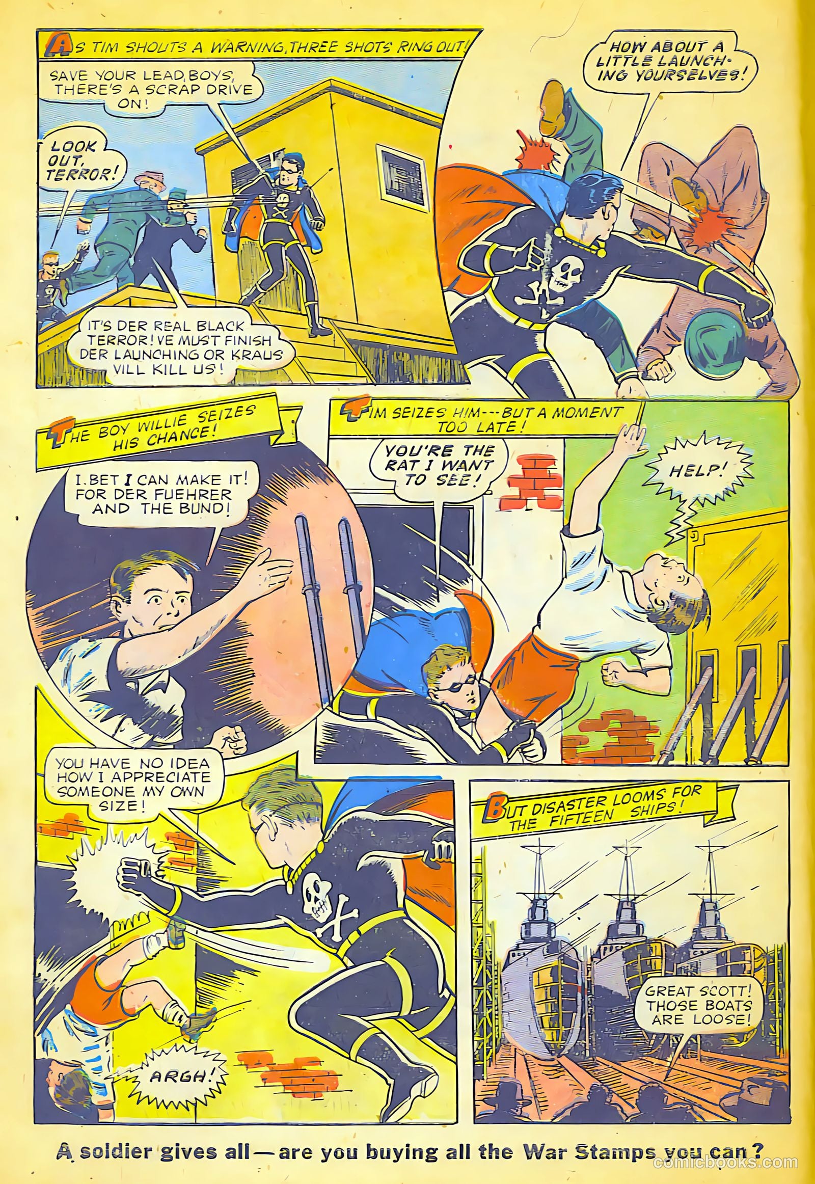 Exciting Comics #32 (1944) — page 15 of 53